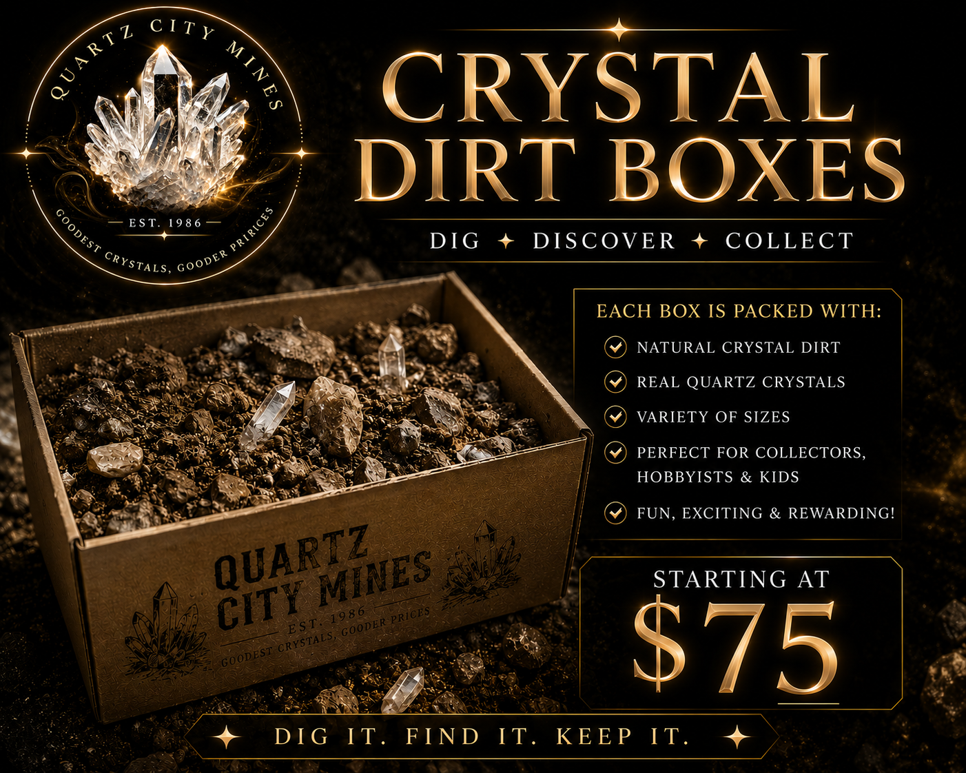 20lb dirt box