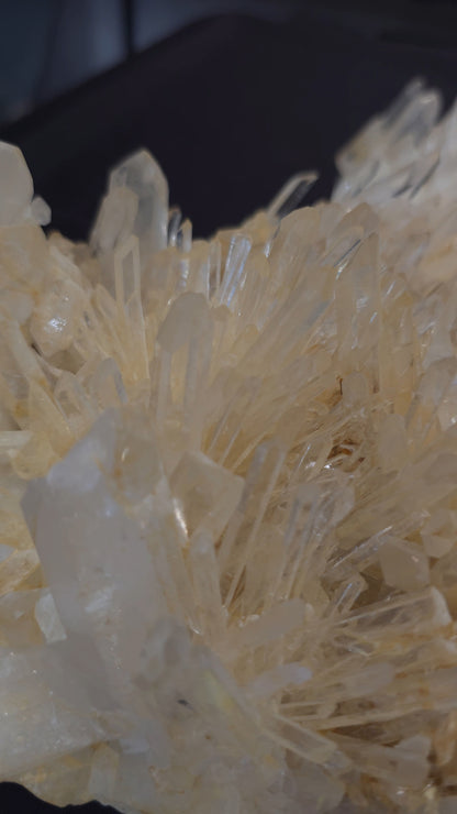 Clear/Golden Quartz ClusterBig Gold #2