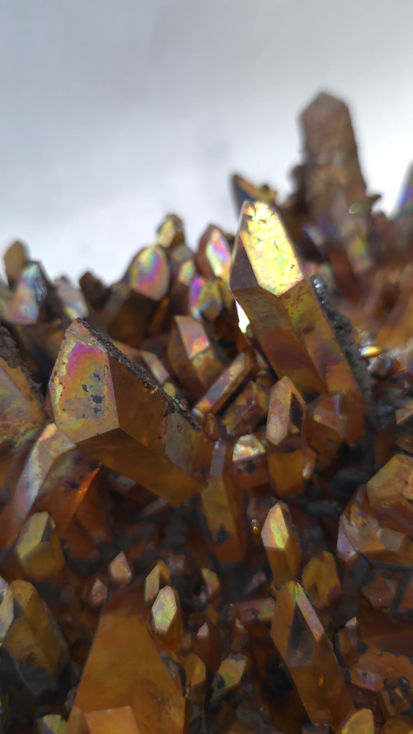 Colored Quartz Cluster CL170