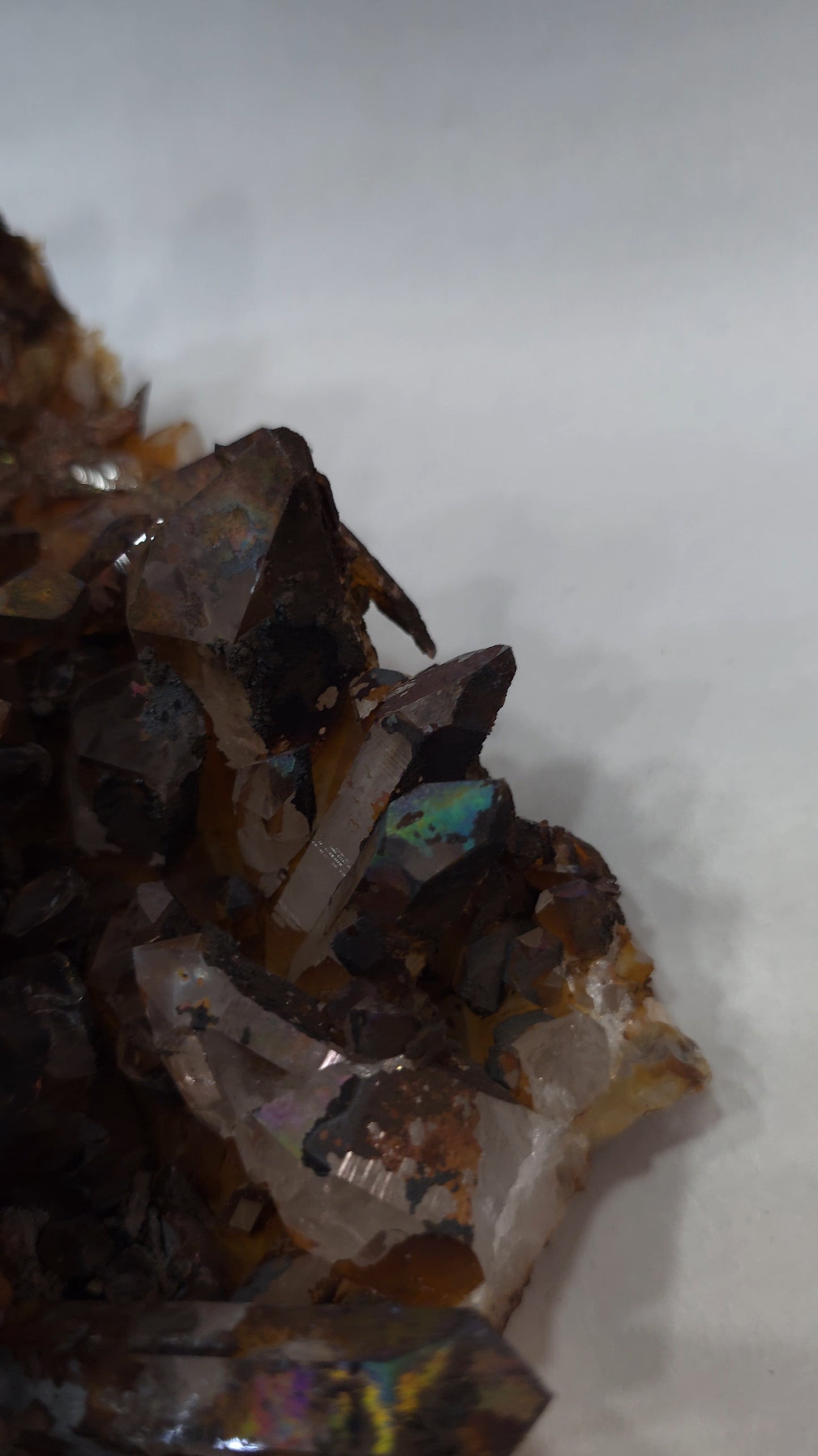 Colored Quartz Cluster CL170