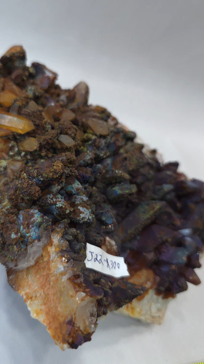 Colored Quartz Cluster J22