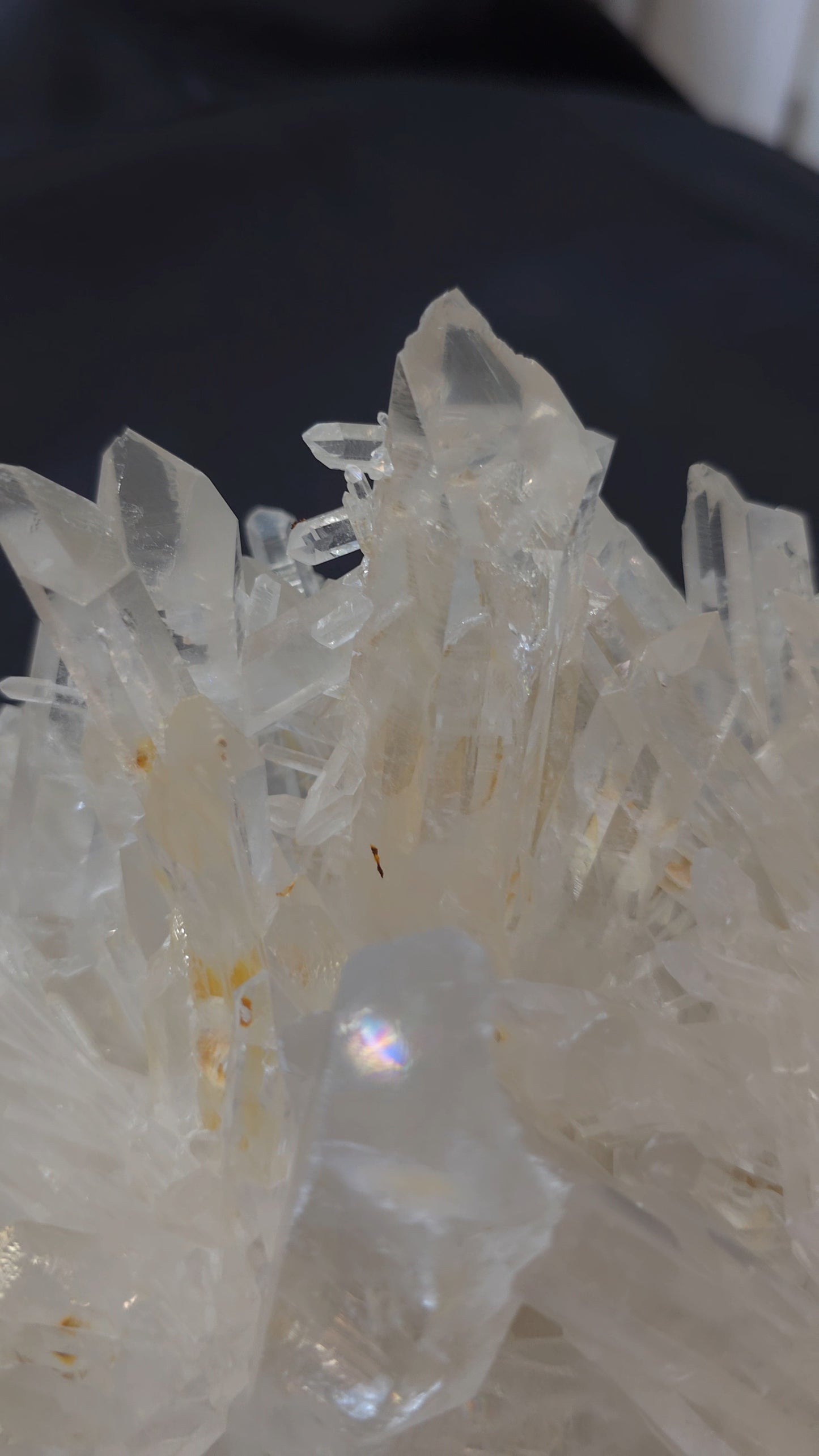 Clear Quartz Cluster W12
