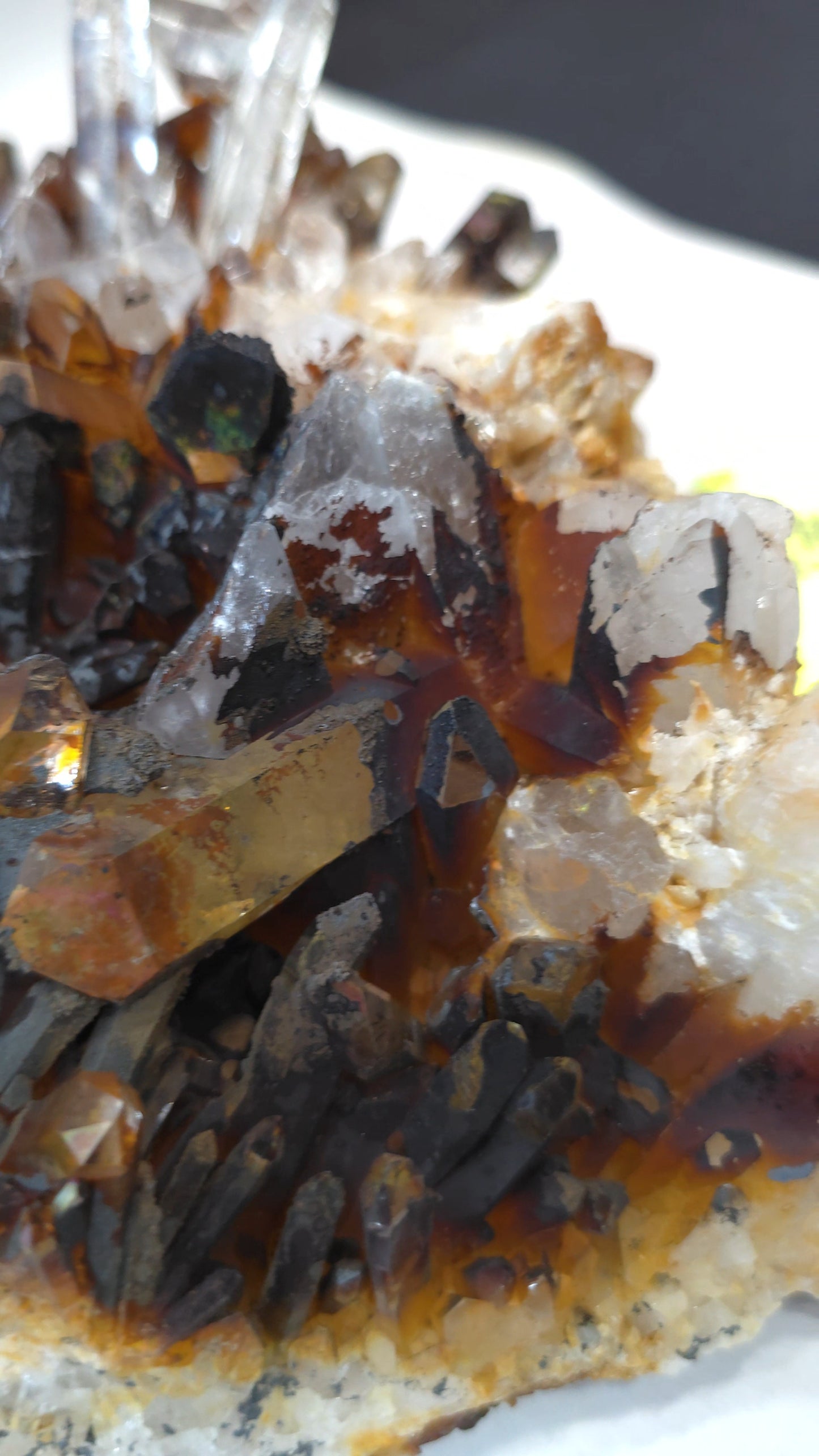 Colored Quartz Cluster CL170