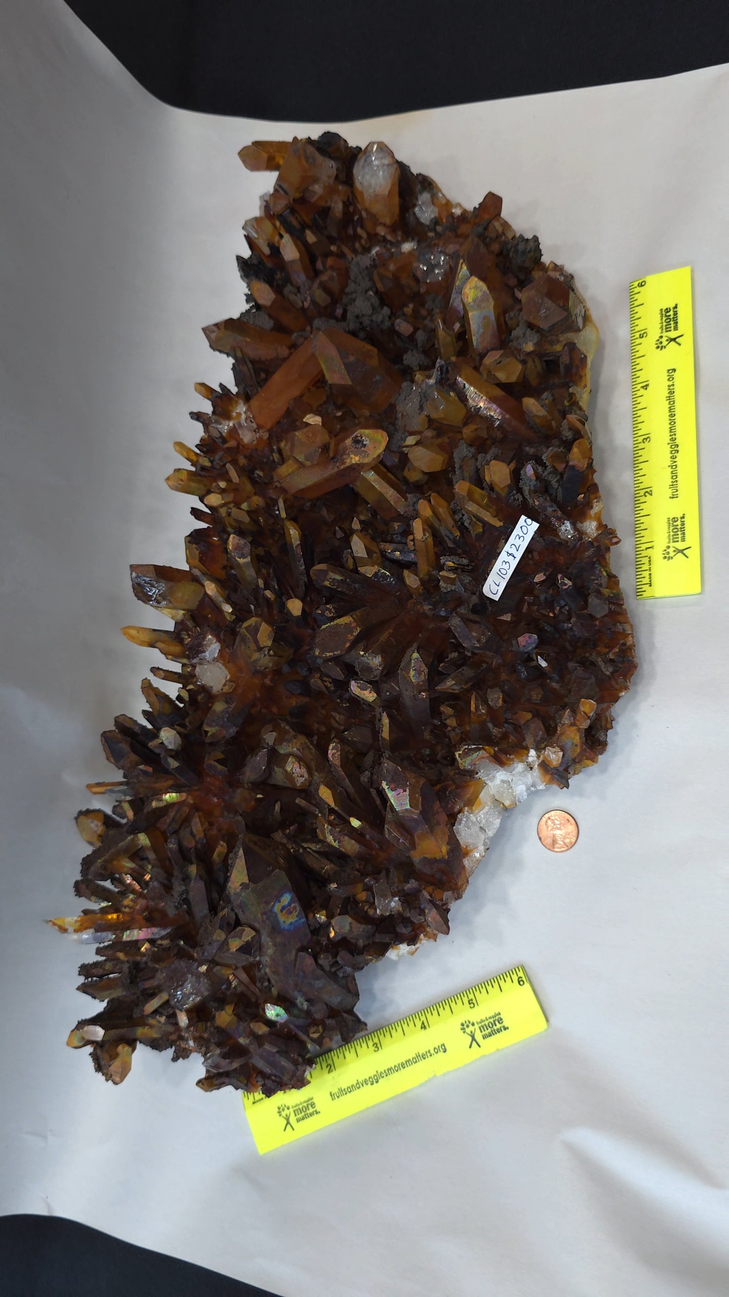 Colored Quartz Cluster CL103
