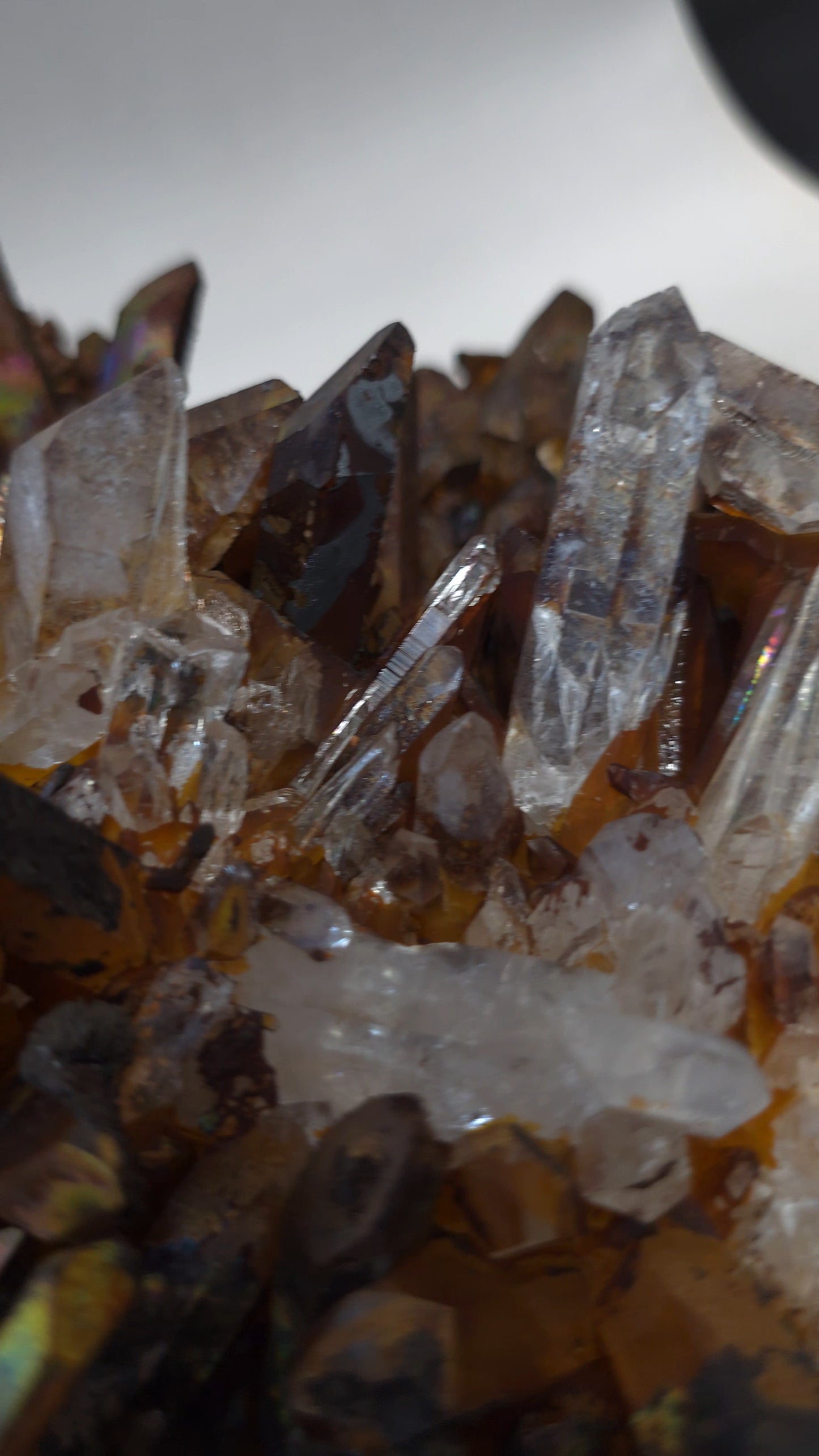 Colored Quartz Cluster CL170