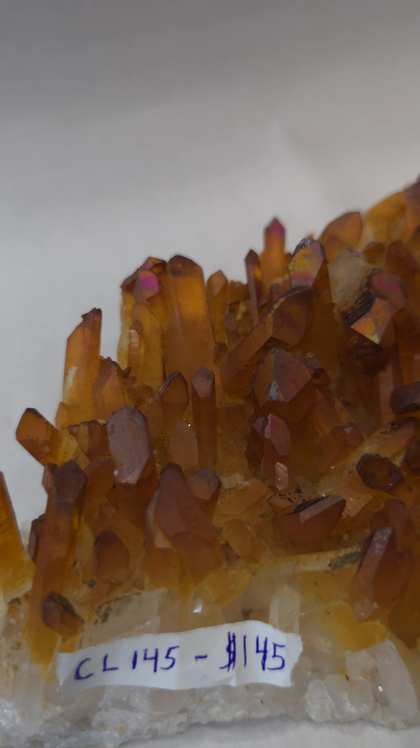 Colored Quartz Cluster CL145