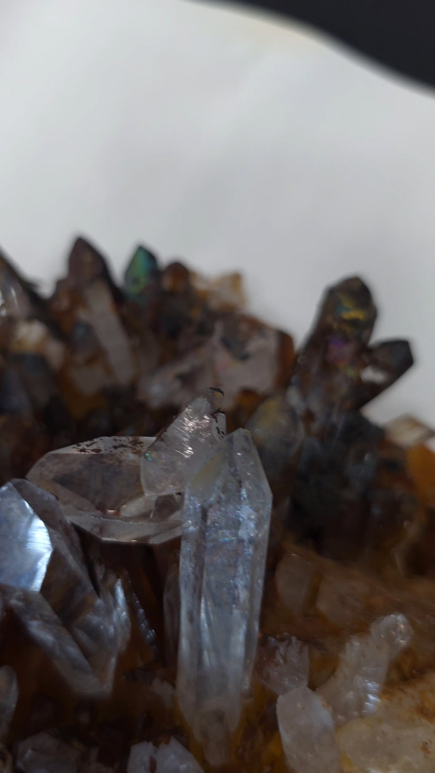 Colored Quartz Cluster CL170