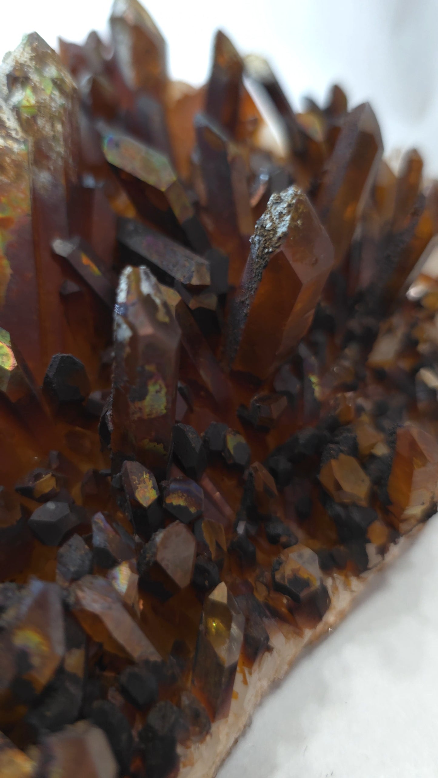 Colored Quartz Cluster CL132