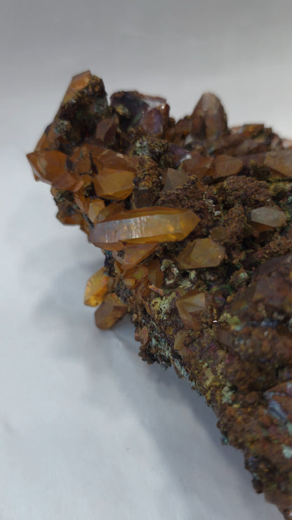 Colored Quartz Cluster J22