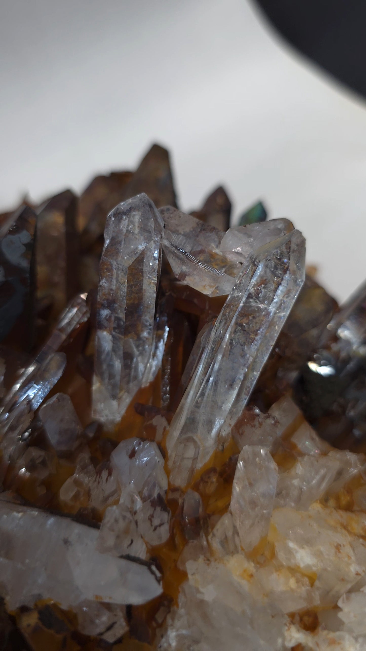 Colored Quartz Cluster CL170