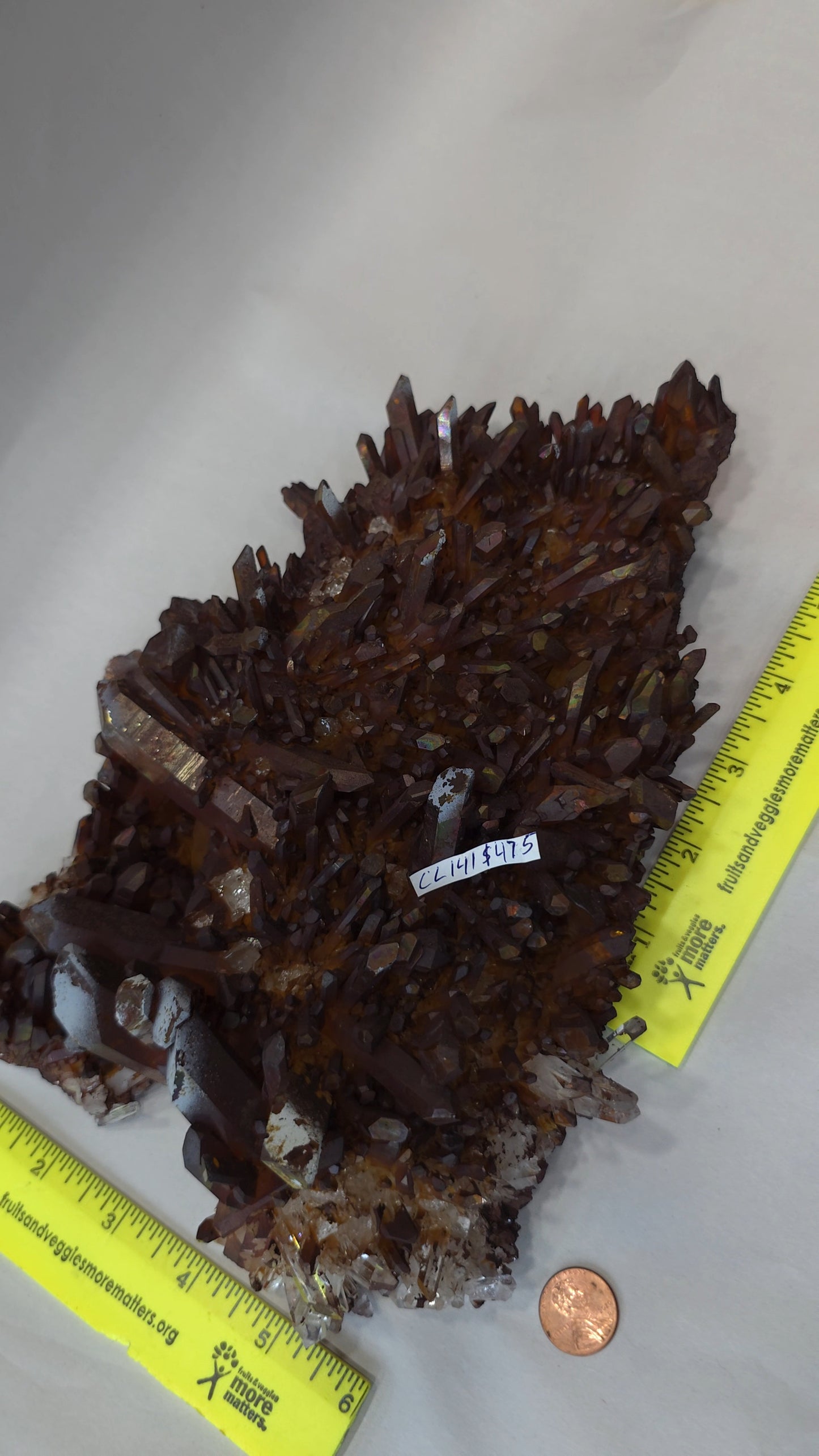 Colored Quartz Cluster CL141