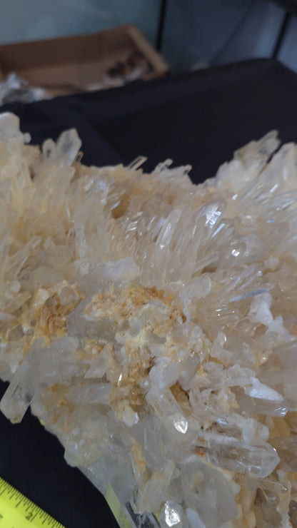 Clear/Golden Quartz ClusterBig Gold #2