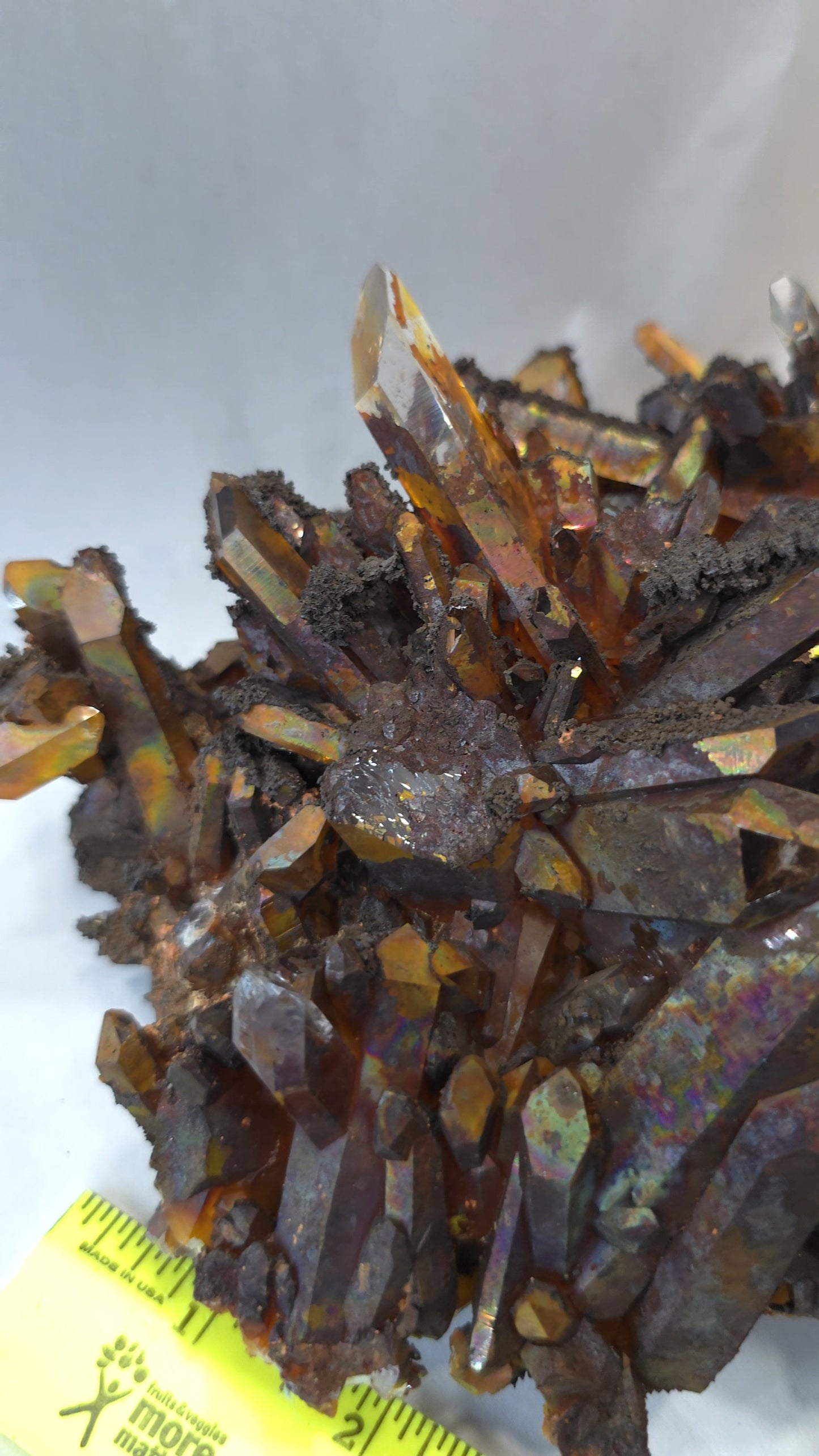 Colored Quartz Cluster CL103