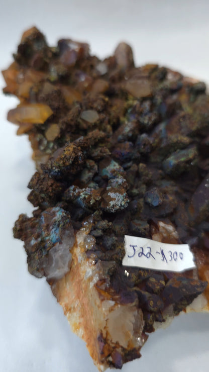 Colored Quartz Cluster J22