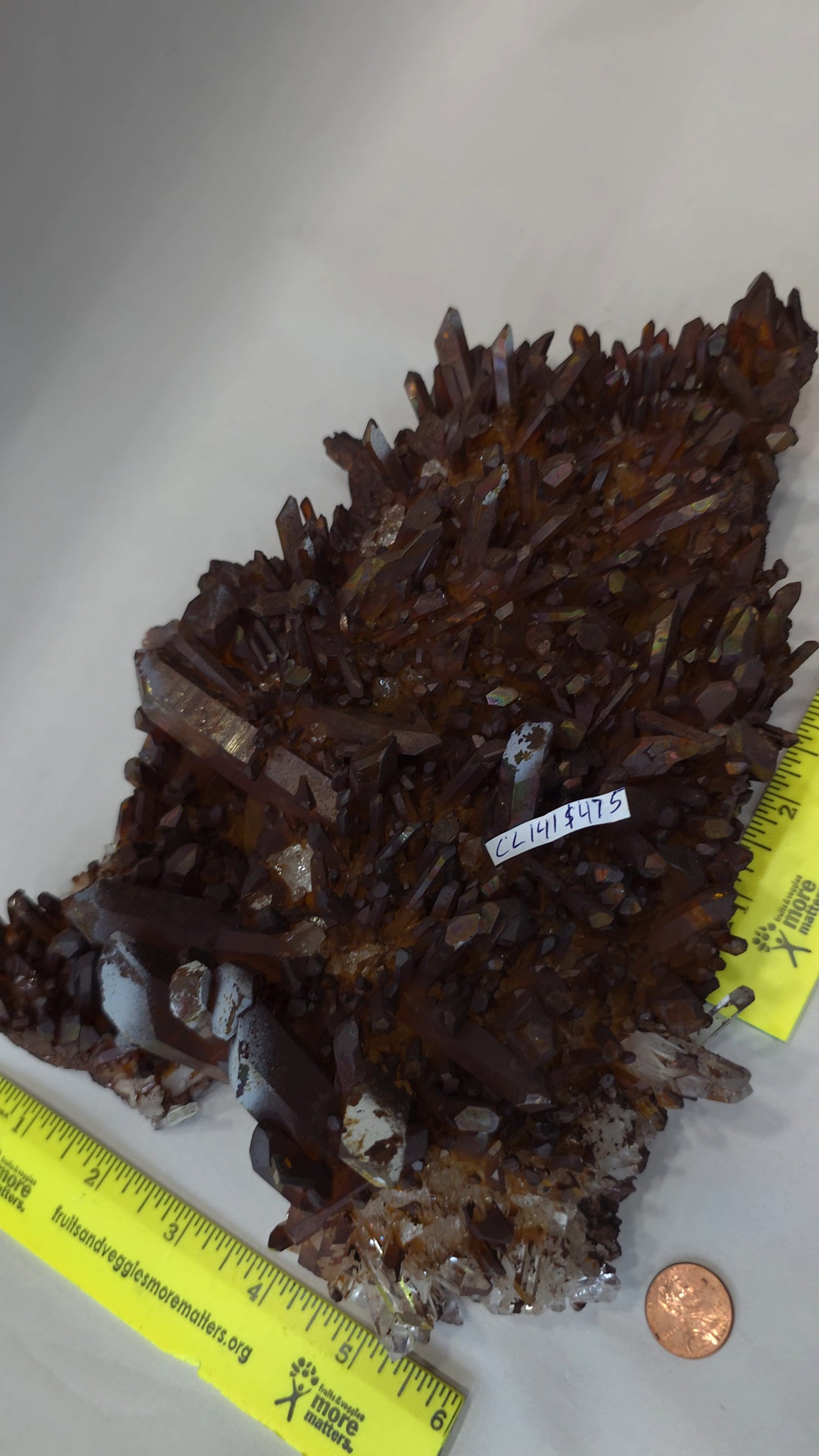 Colored Quartz Cluster CL141