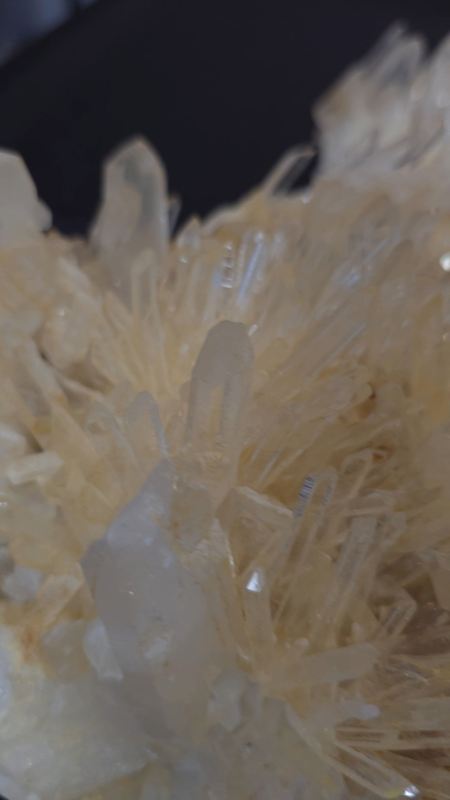Clear/Golden Quartz ClusterBig Gold #2