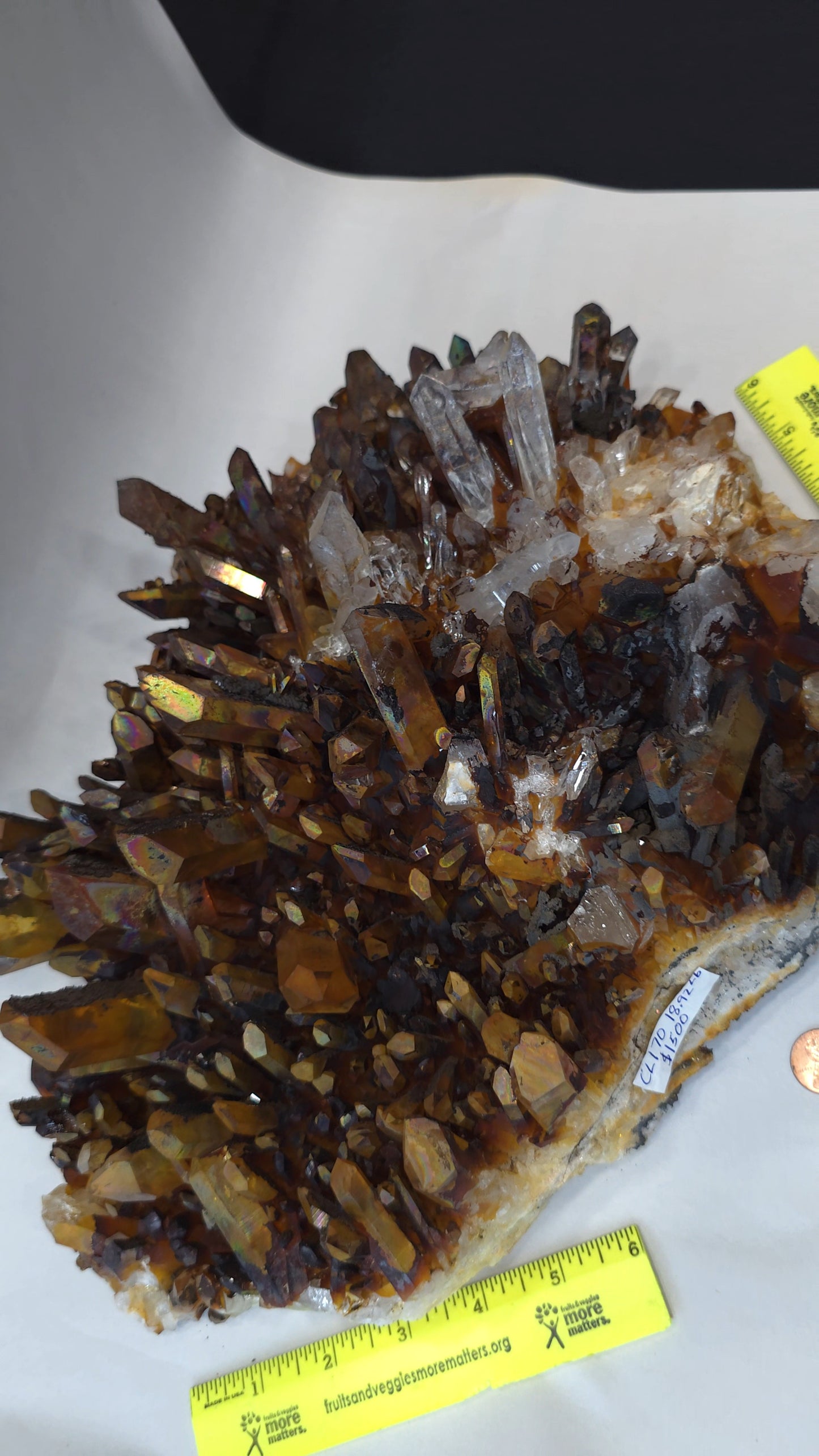 Colored Quartz Cluster CL170
