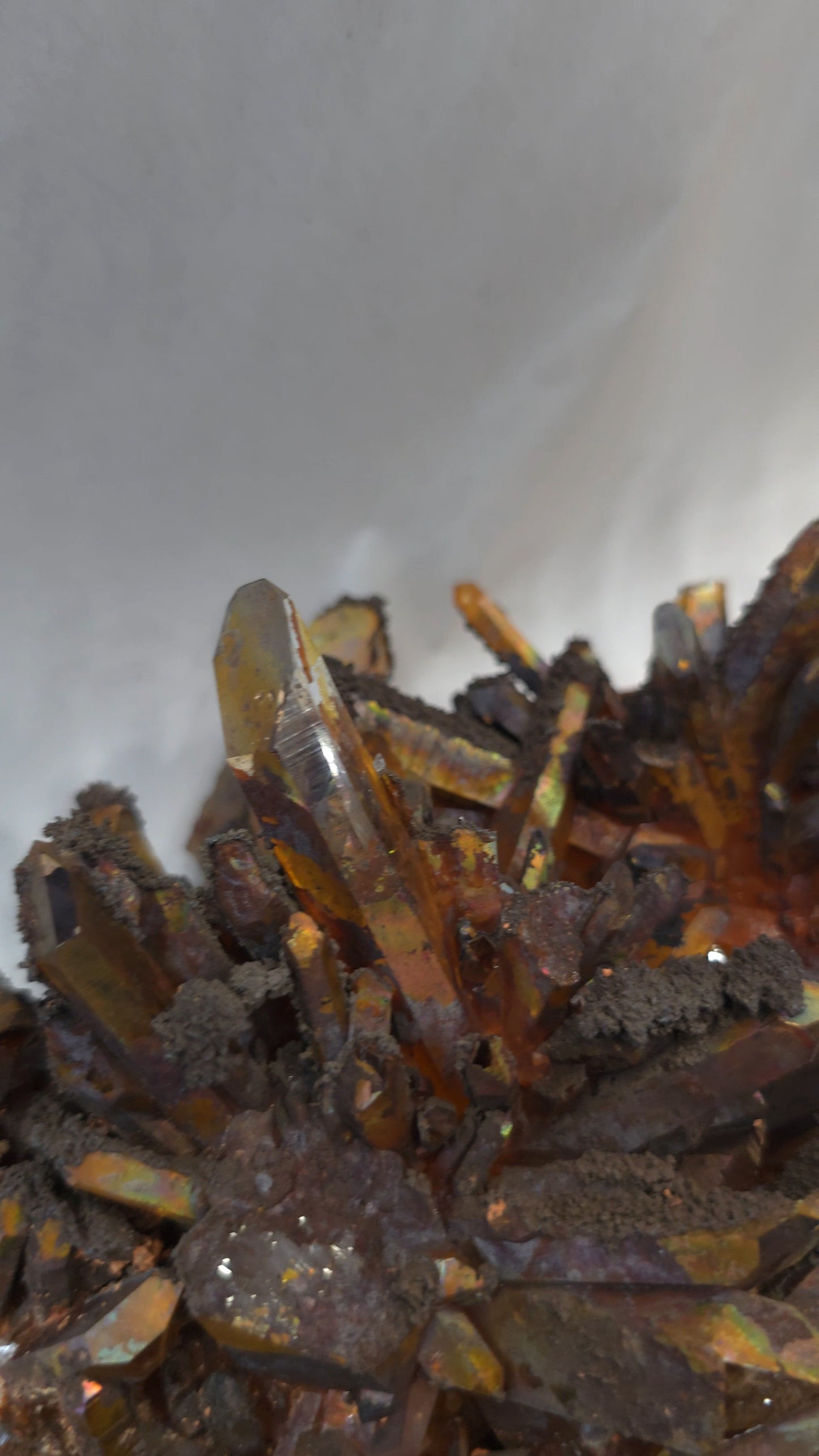 Colored Quartz Cluster CL103