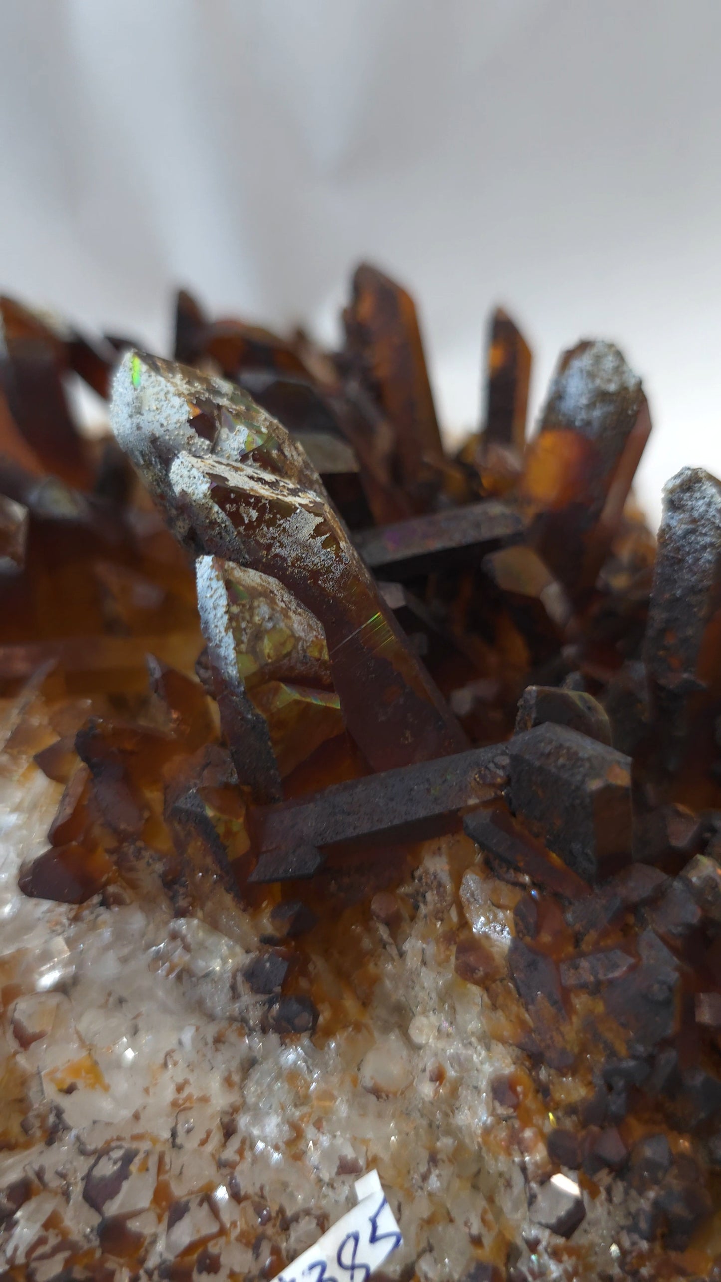 Colored Quartz Cluster CL132