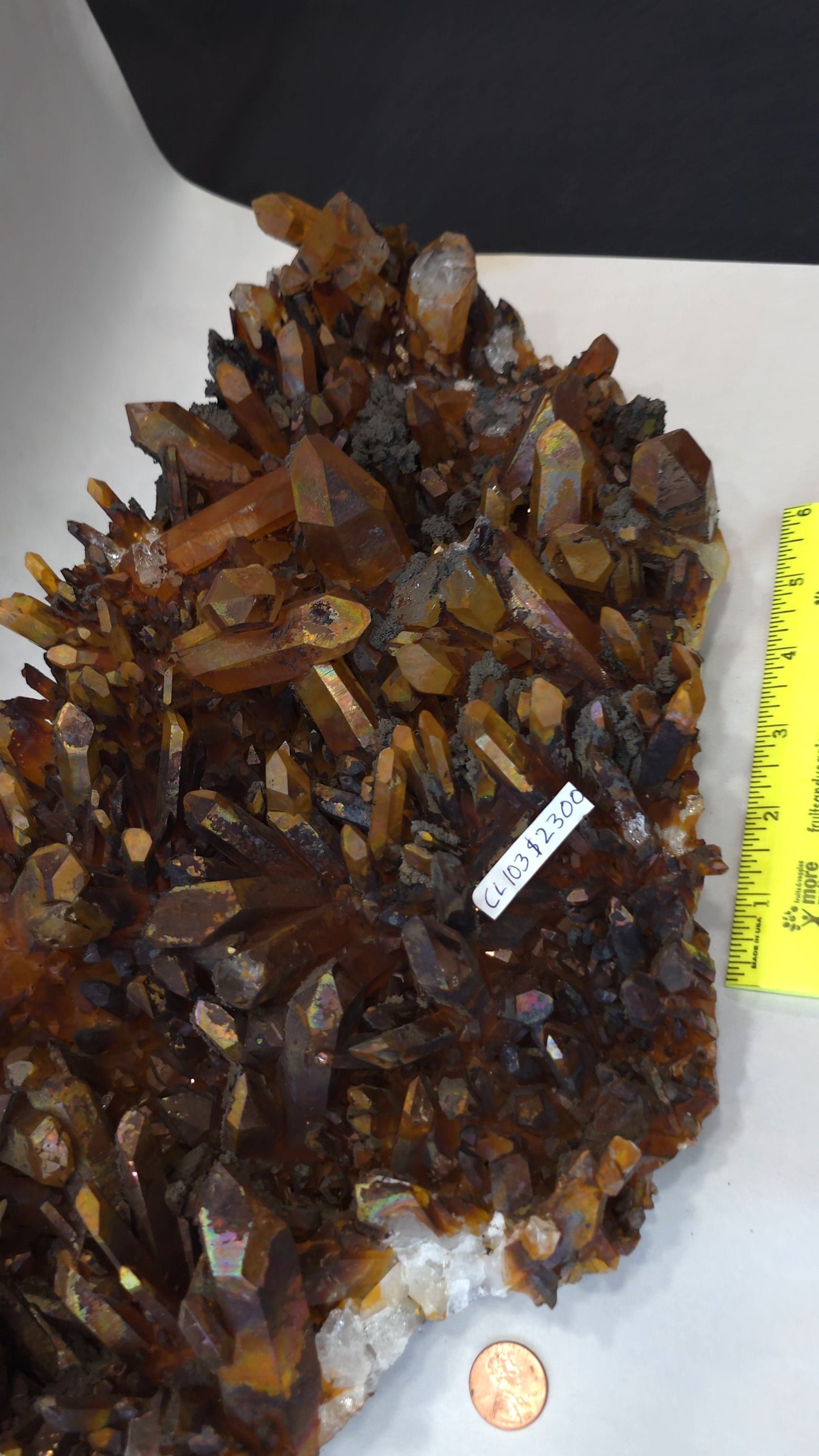 Colored Quartz Cluster CL103