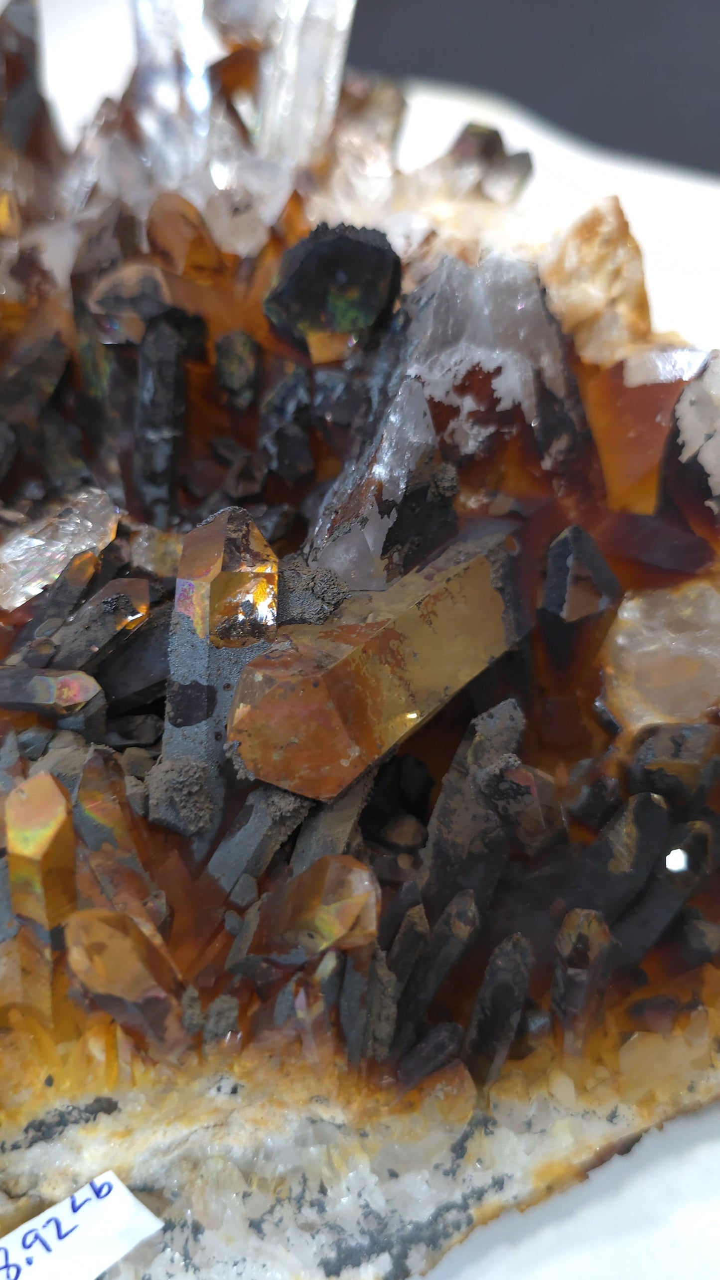 Colored Quartz Cluster CL170
