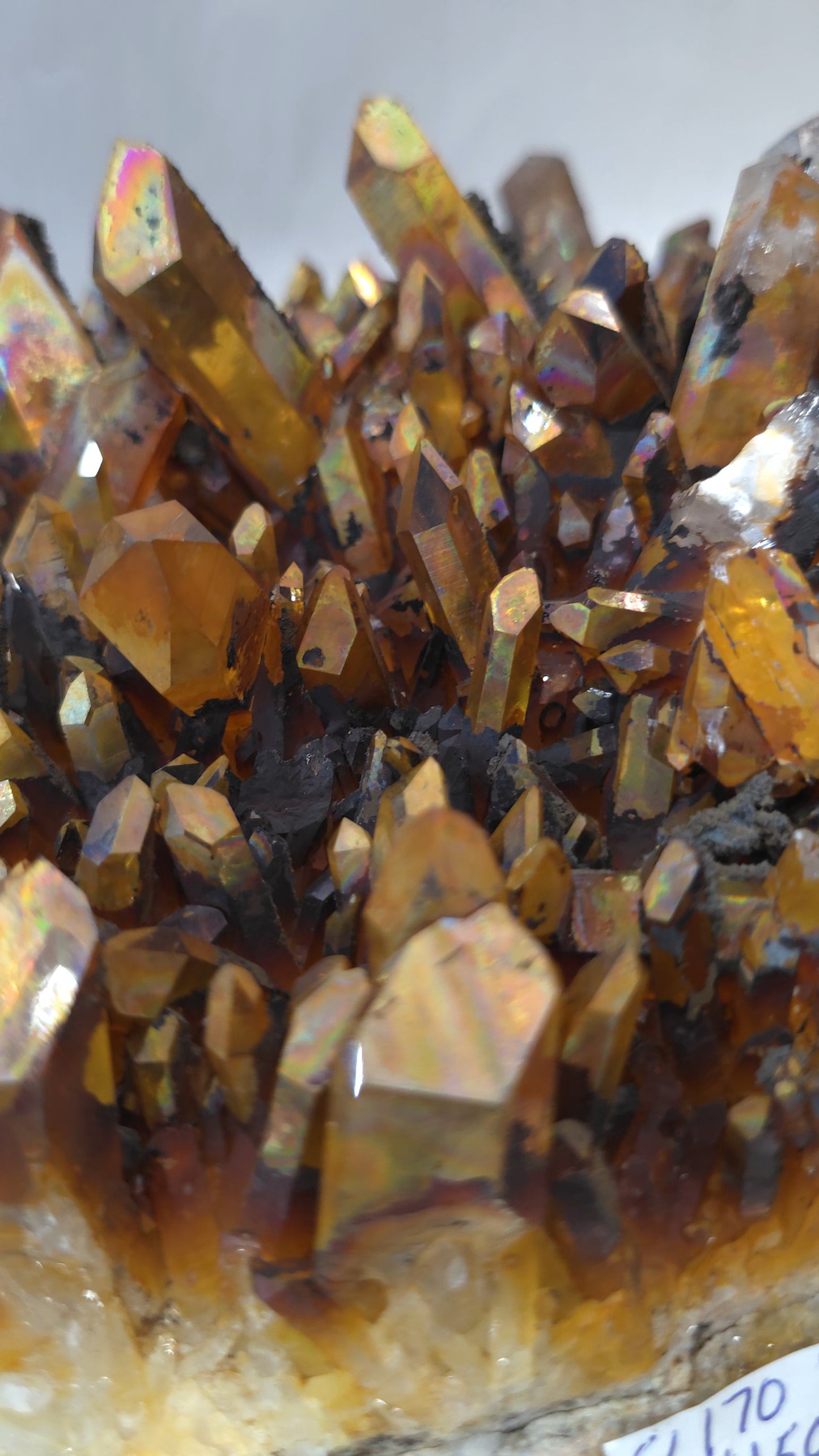 Colored Quartz Cluster CL170
