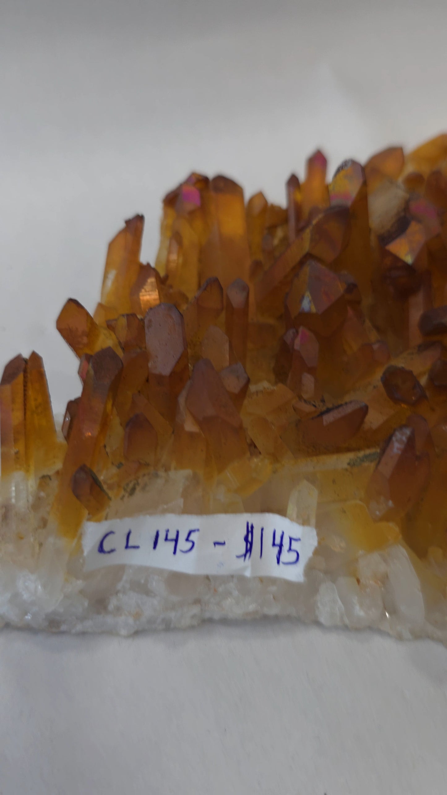 Colored Quartz Cluster CL145
