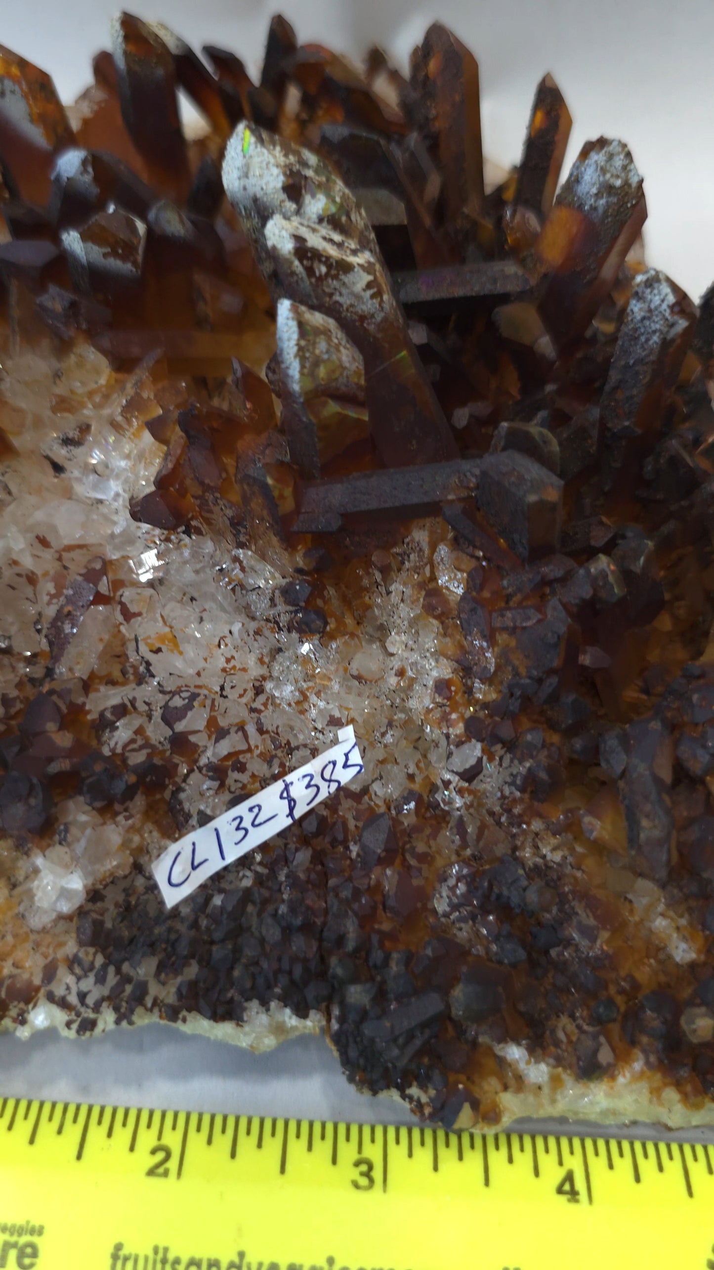 Colored Quartz Cluster CL132