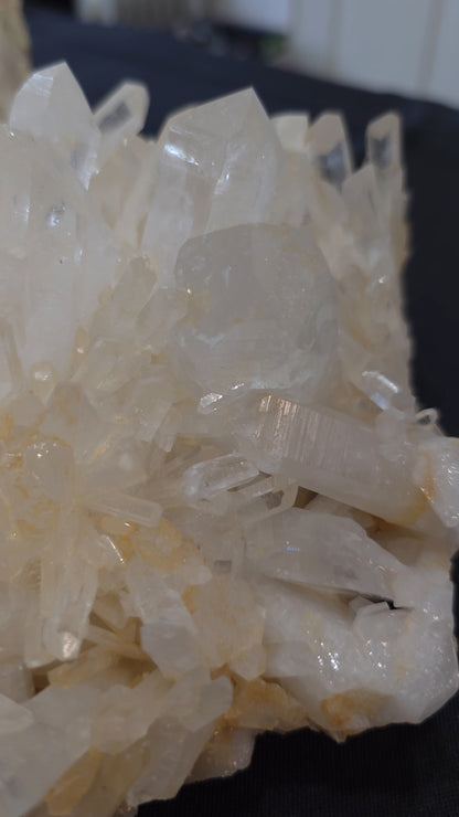 Clear/Golden Quartz ClusterBig Gold #2