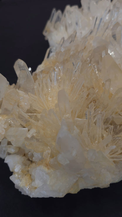 Clear/Golden Quartz ClusterBig Gold #2