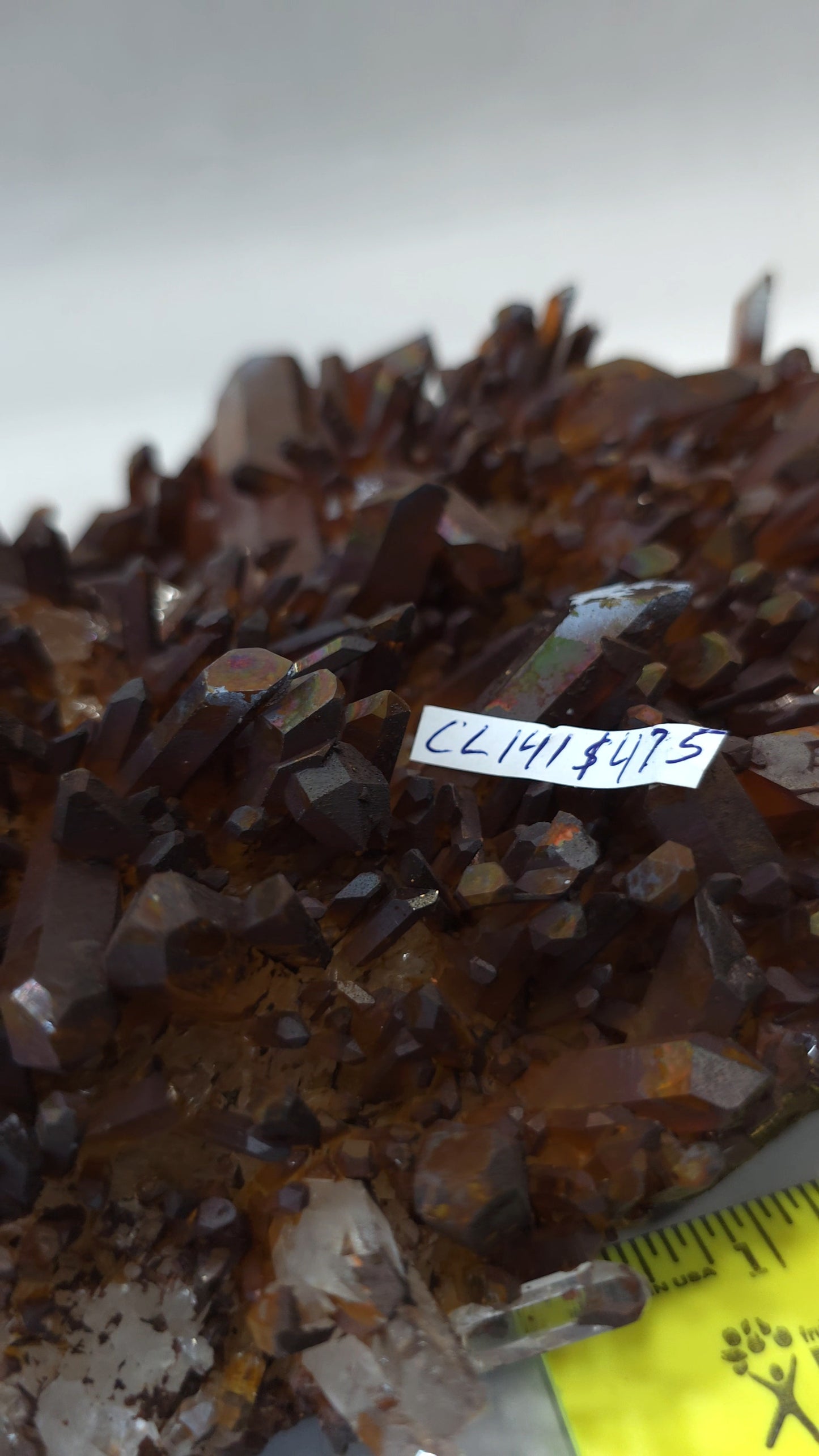 Colored Quartz Cluster CL141