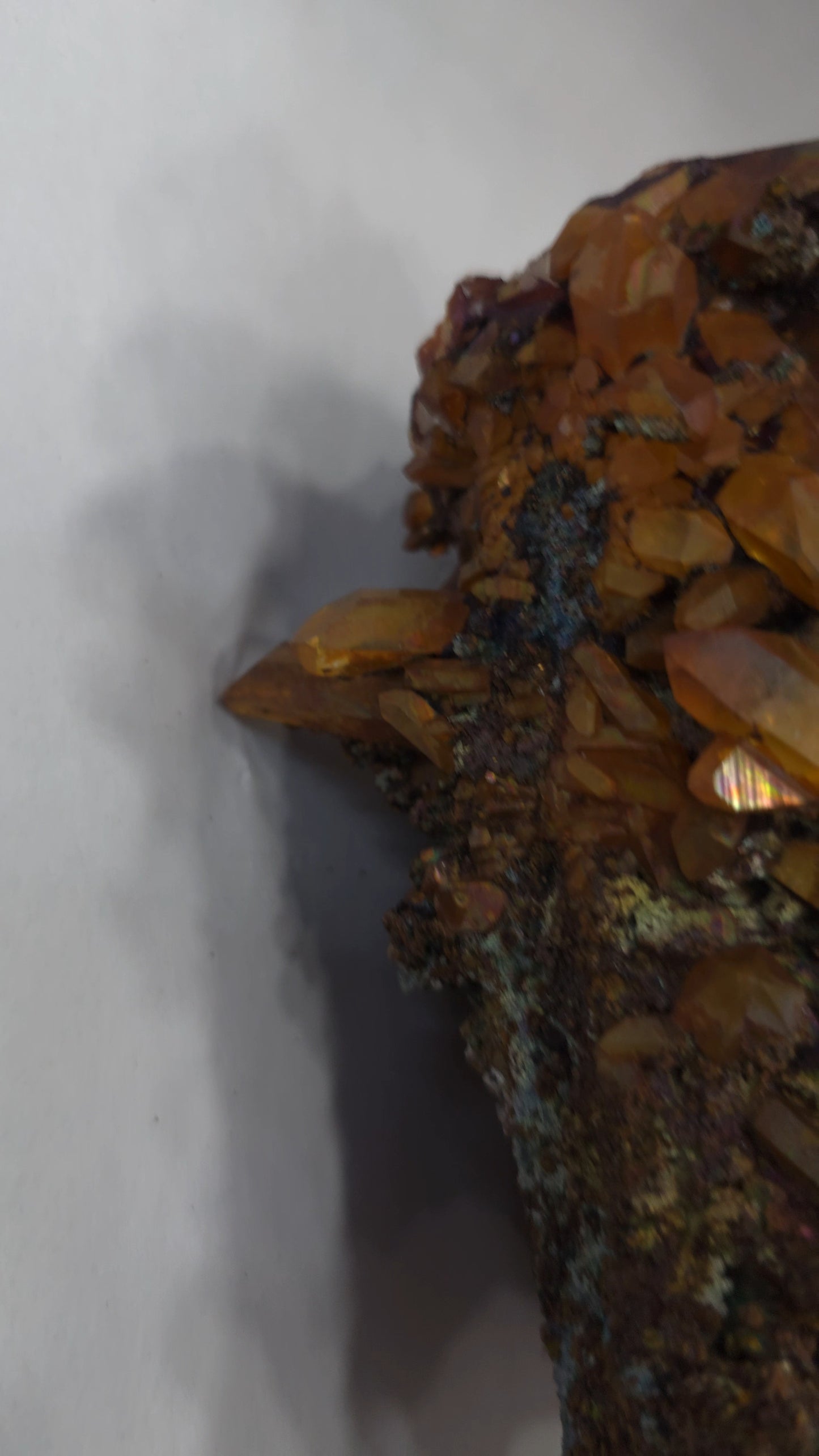 Colored Quartz Cluster J22