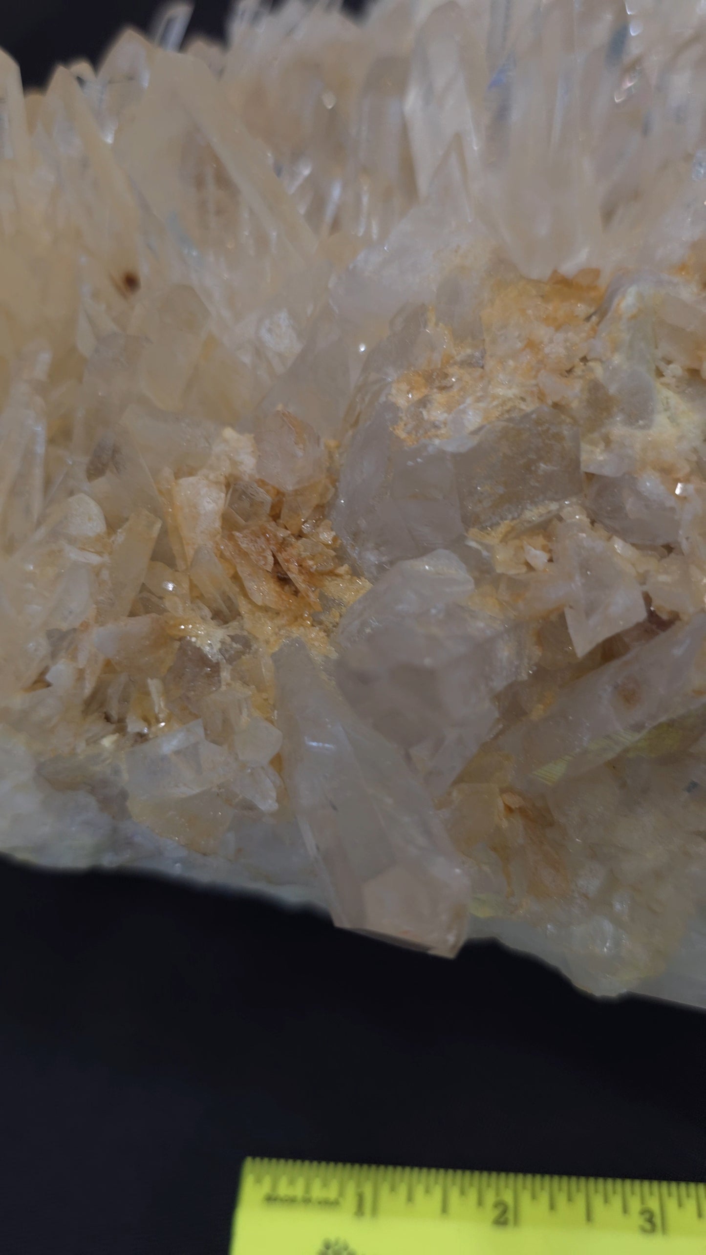 Clear/Golden Quartz ClusterBig Gold #2