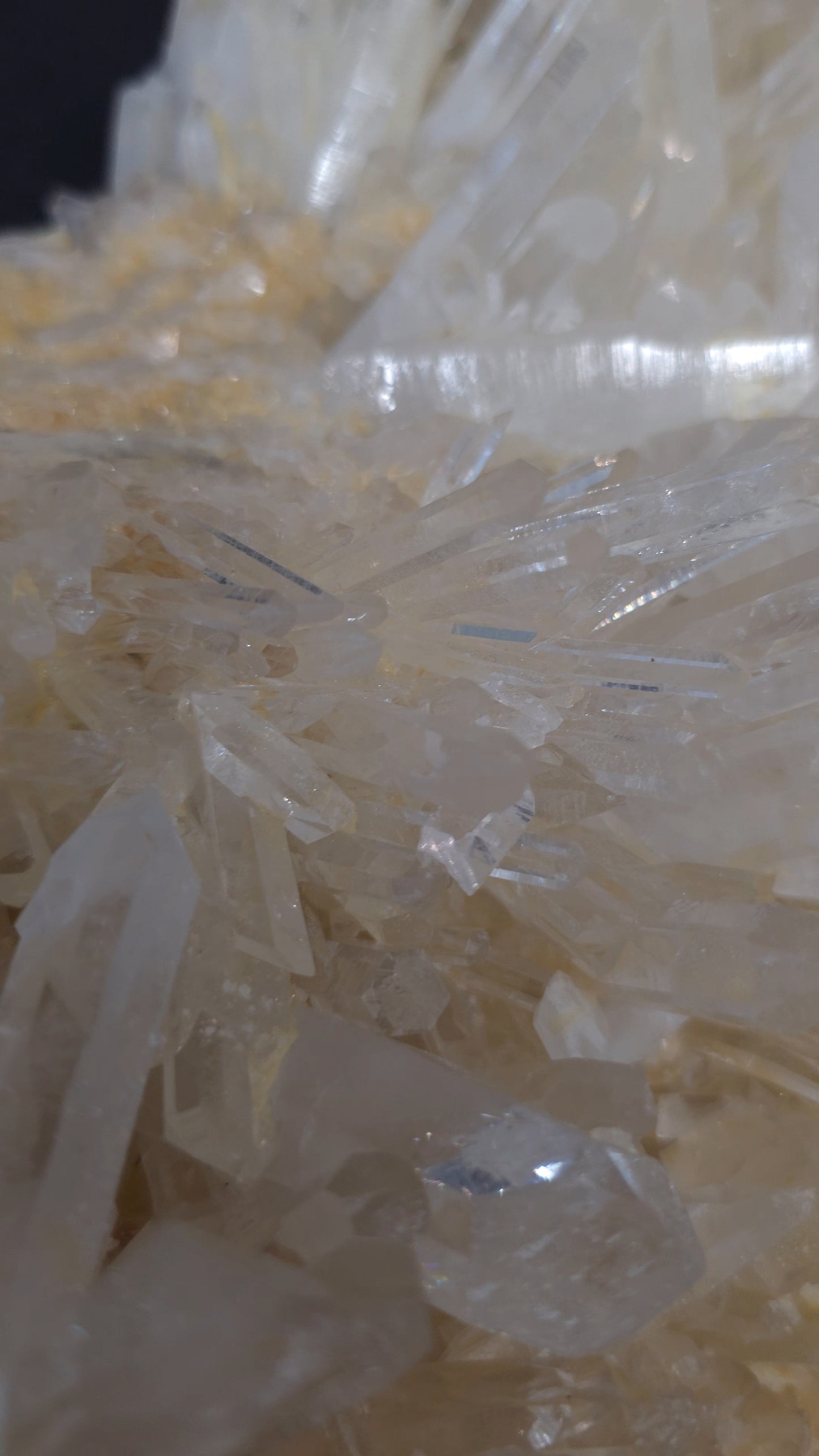 Clear/Golden Quartz ClusterBig Gold #2