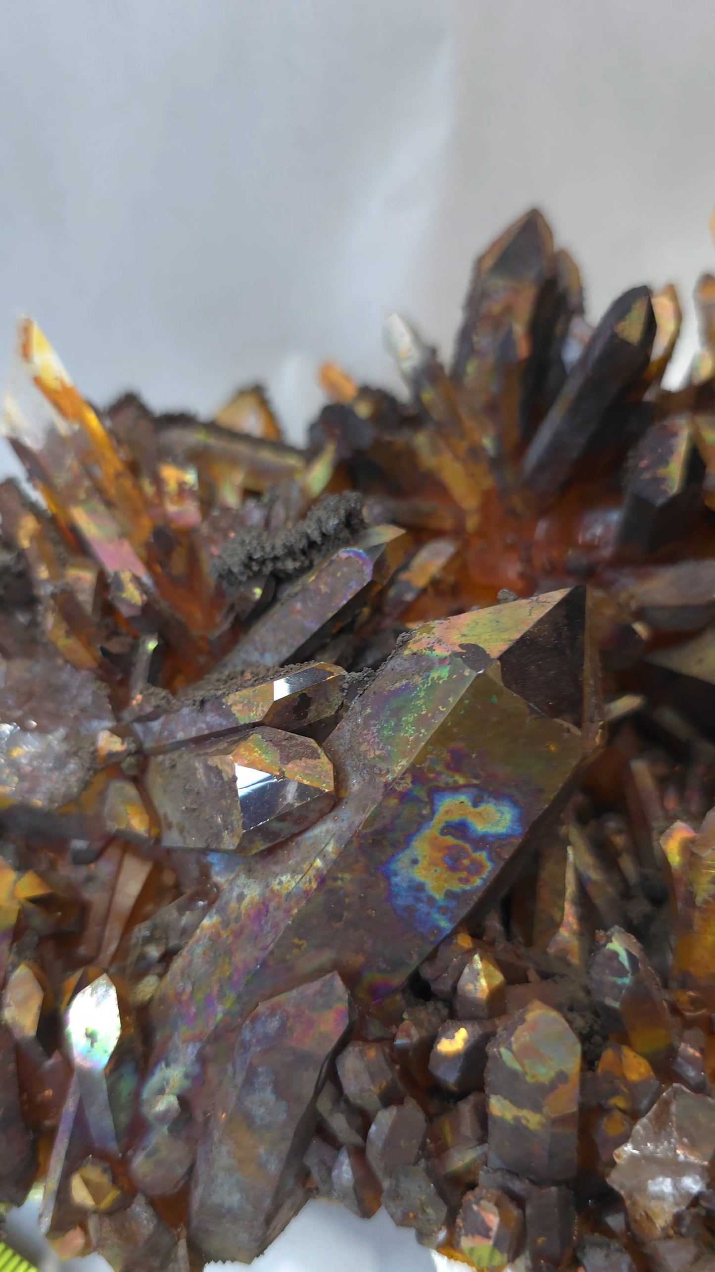 Colored Quartz Cluster CL103