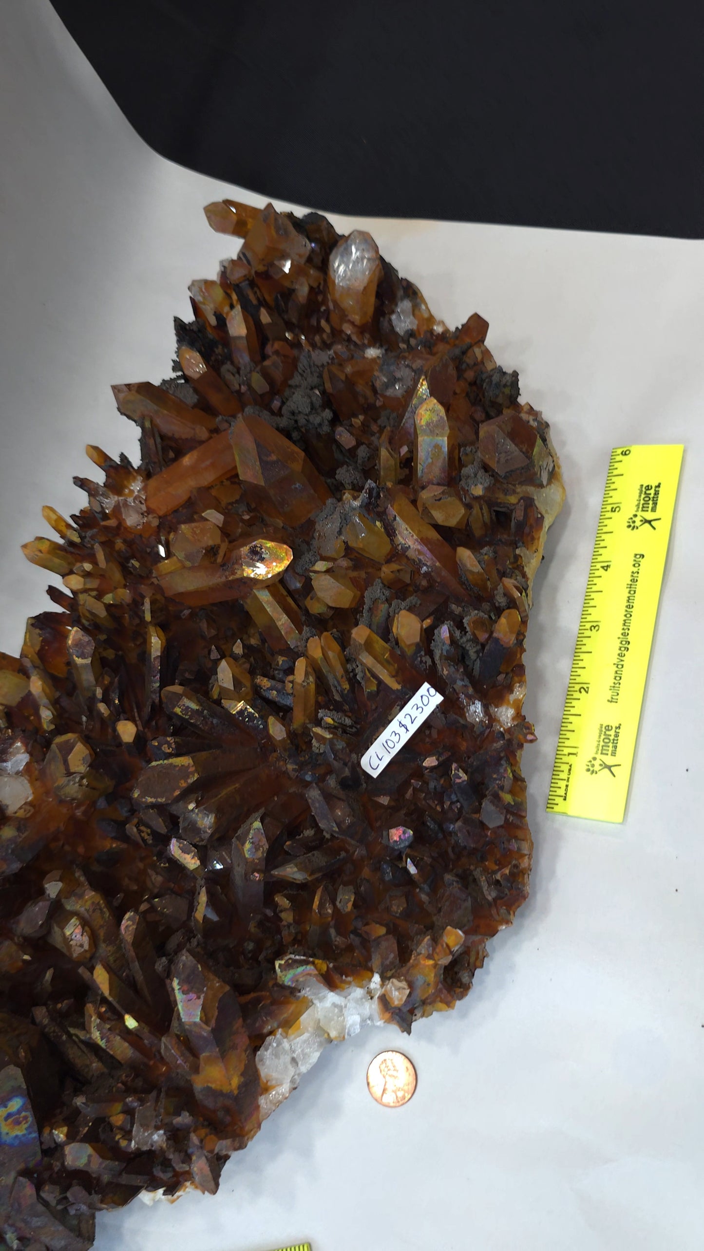 Colored Quartz Cluster CL103