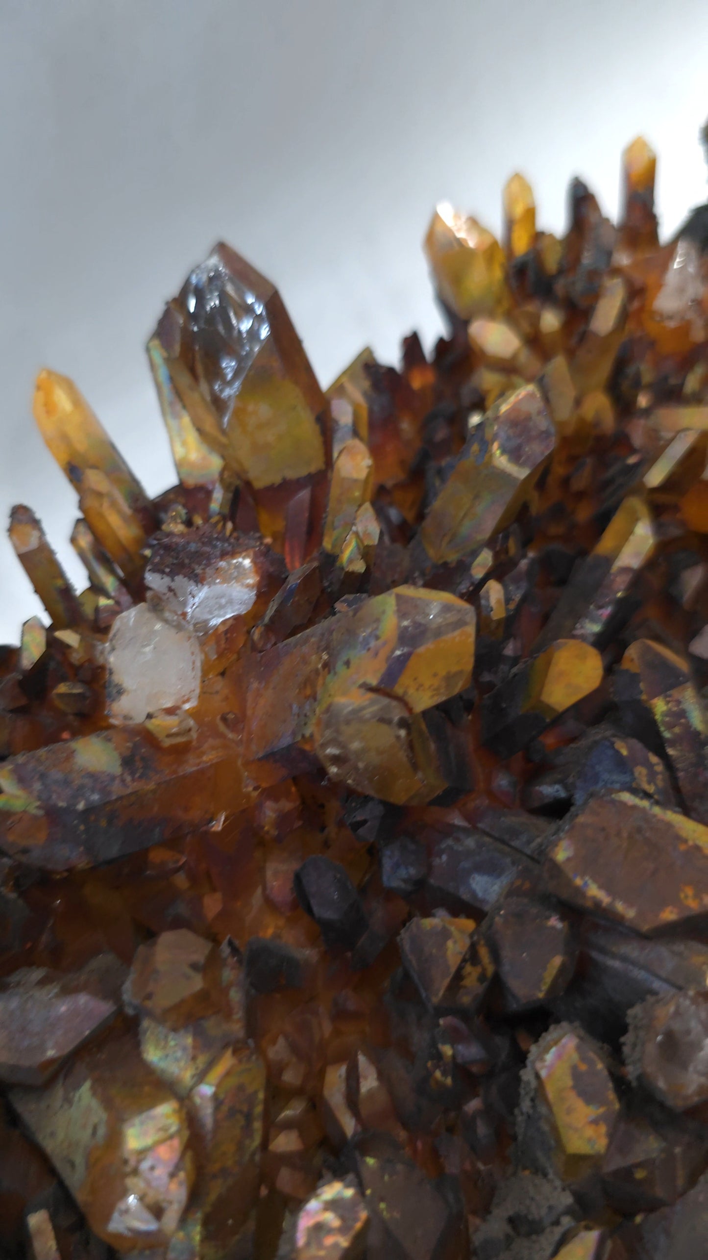 Colored Quartz Cluster CL103