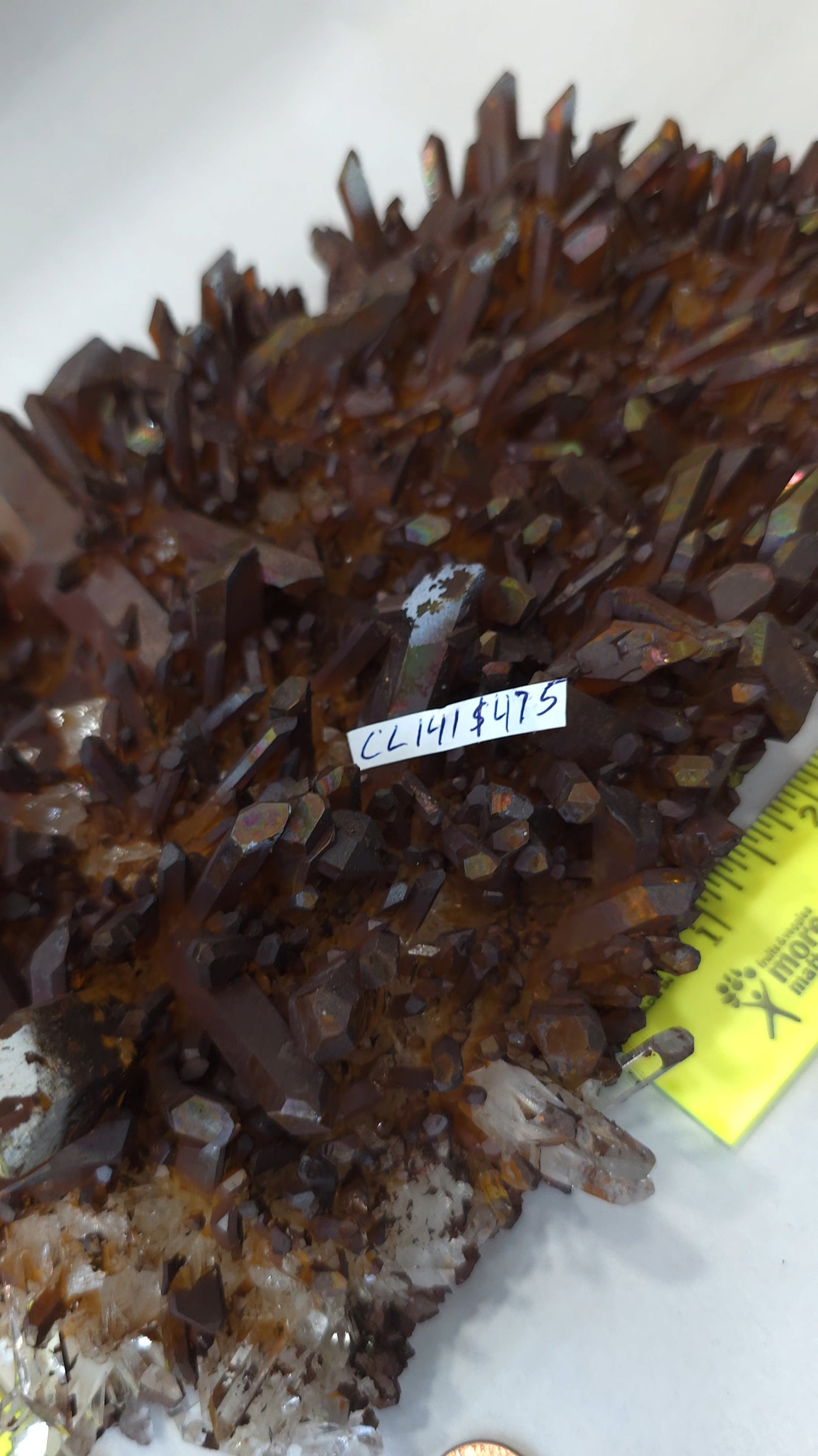 Colored Quartz Cluster CL141