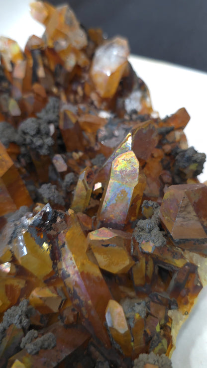 Colored Quartz Cluster CL103
