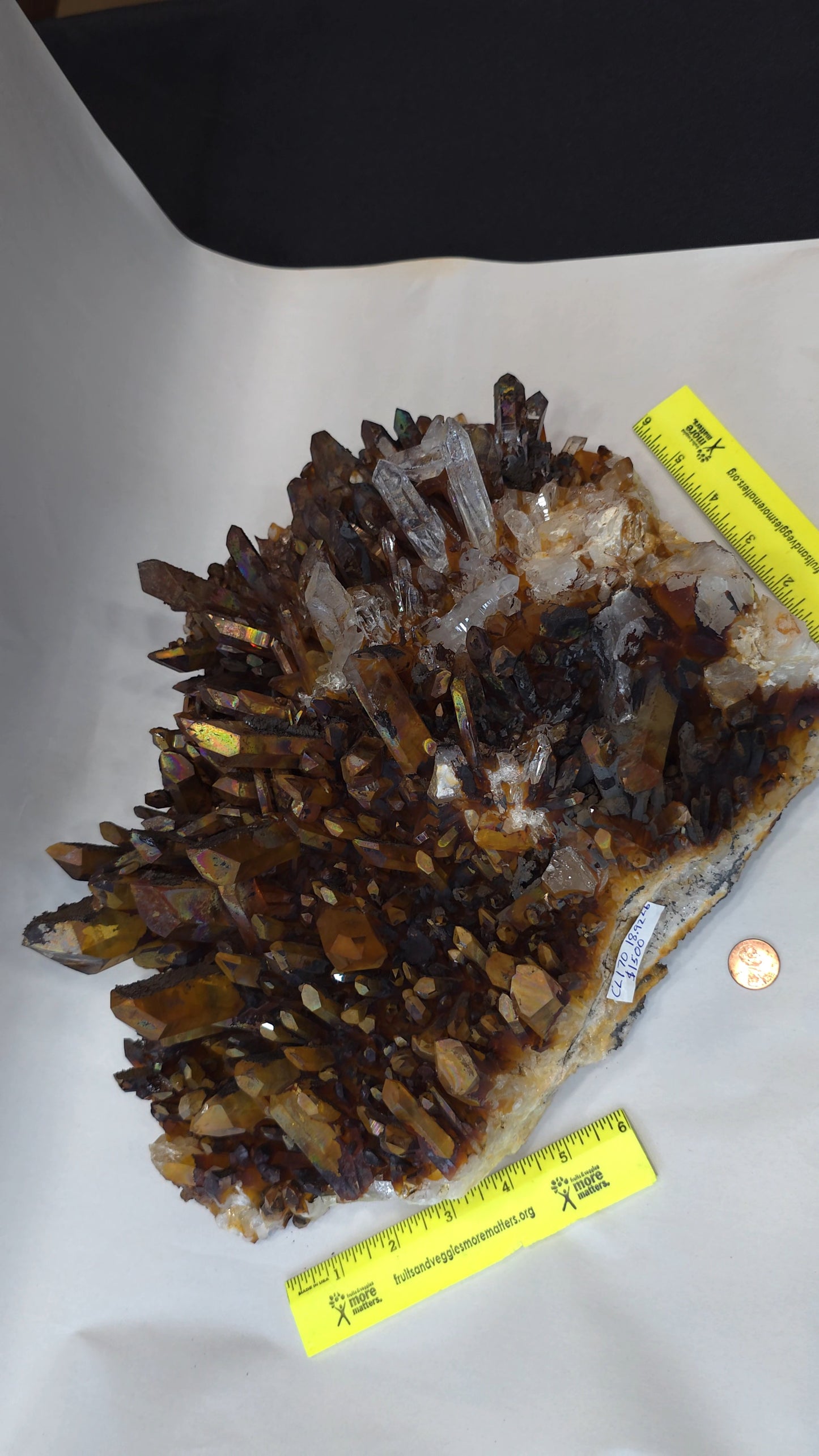 Colored Quartz Cluster CL170