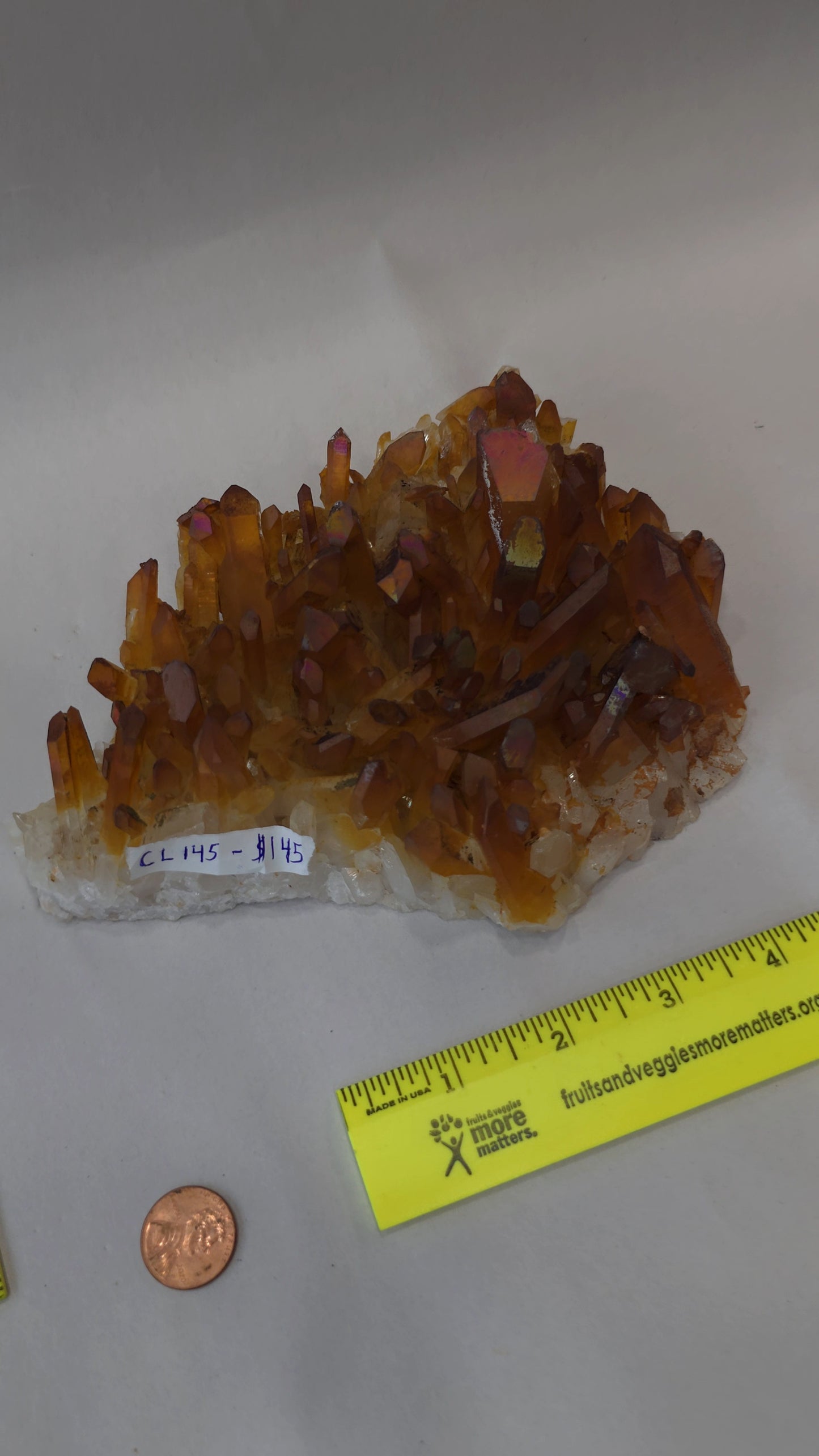 Colored Quartz Cluster CL145
