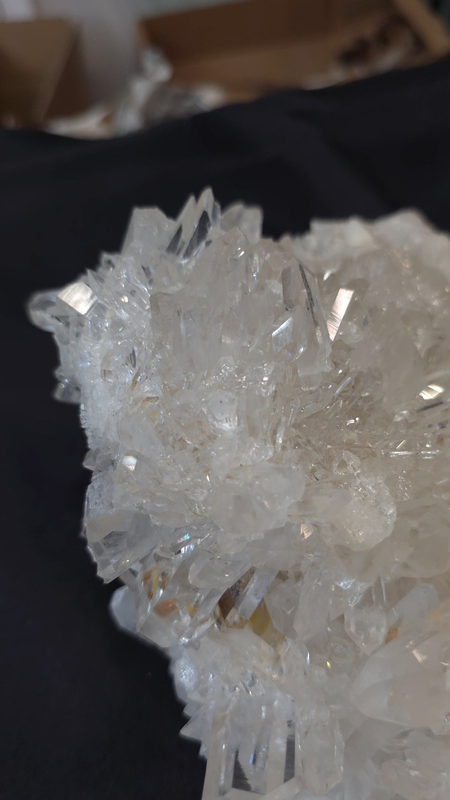 Clear Quartz Cluster Z85