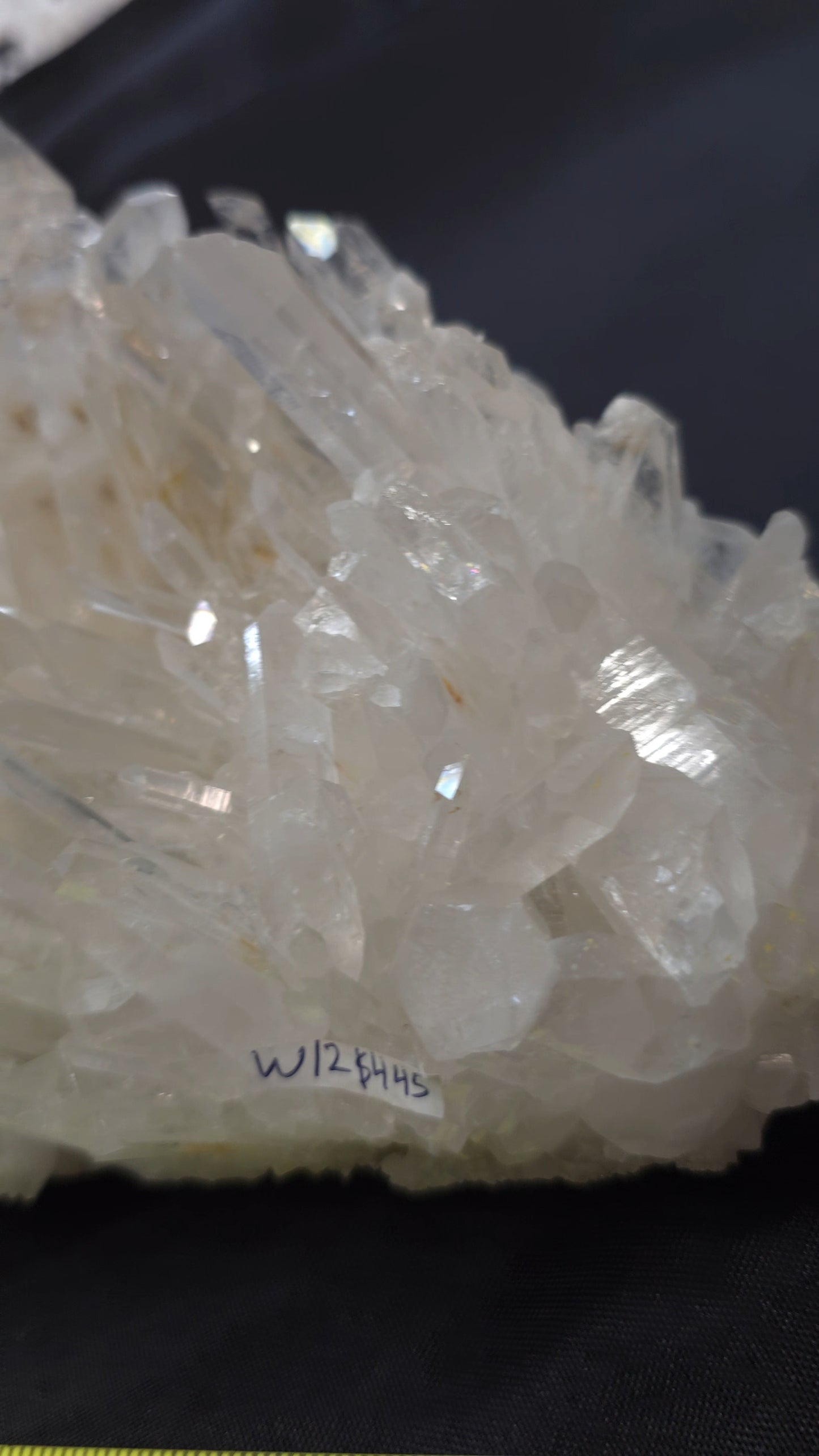 Clear Quartz Cluster W12