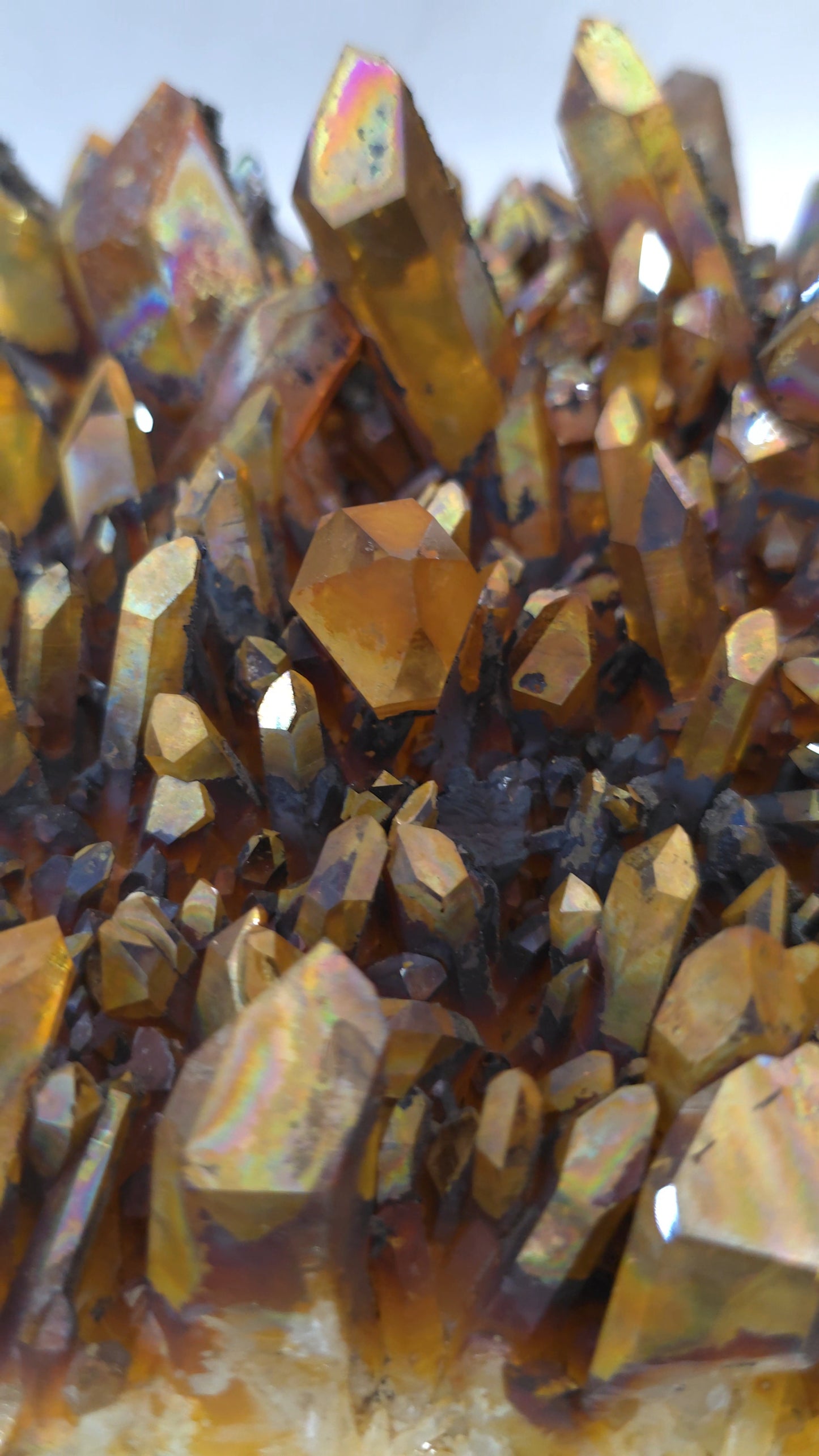 Colored Quartz Cluster CL170