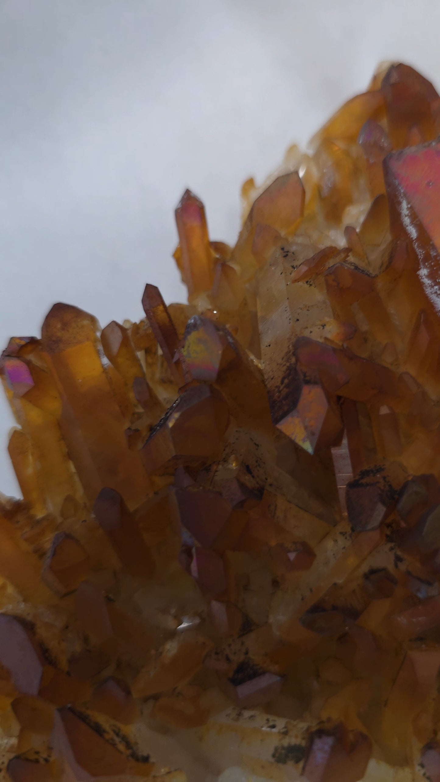 Colored Quartz Cluster CL145