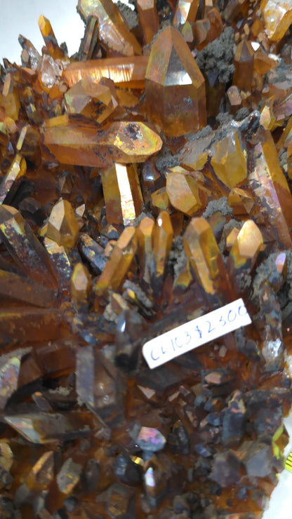 Colored Quartz Cluster CL103