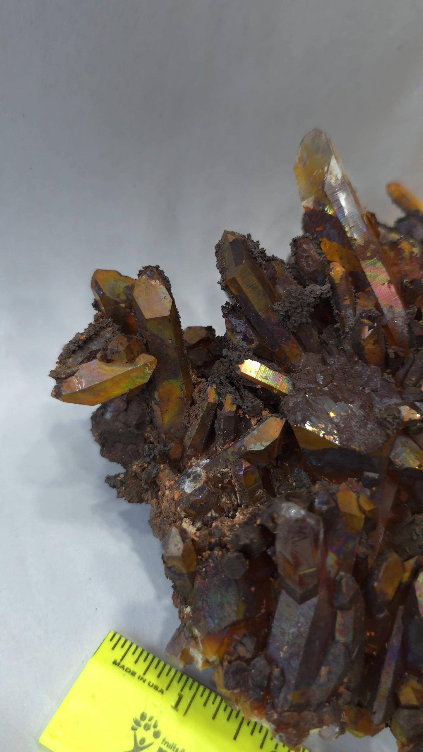 Colored Quartz Cluster CL103