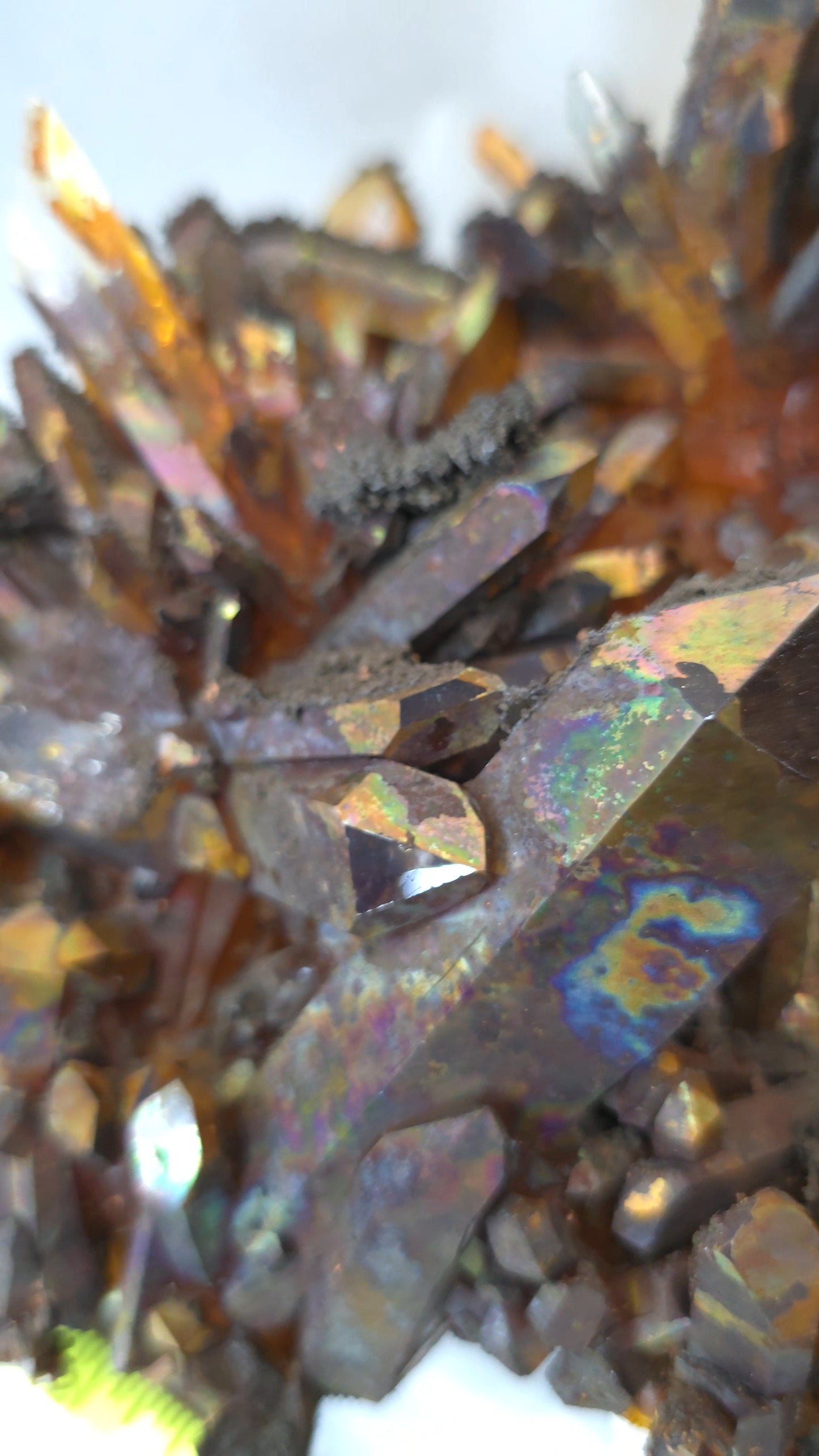 Colored Quartz Cluster CL103
