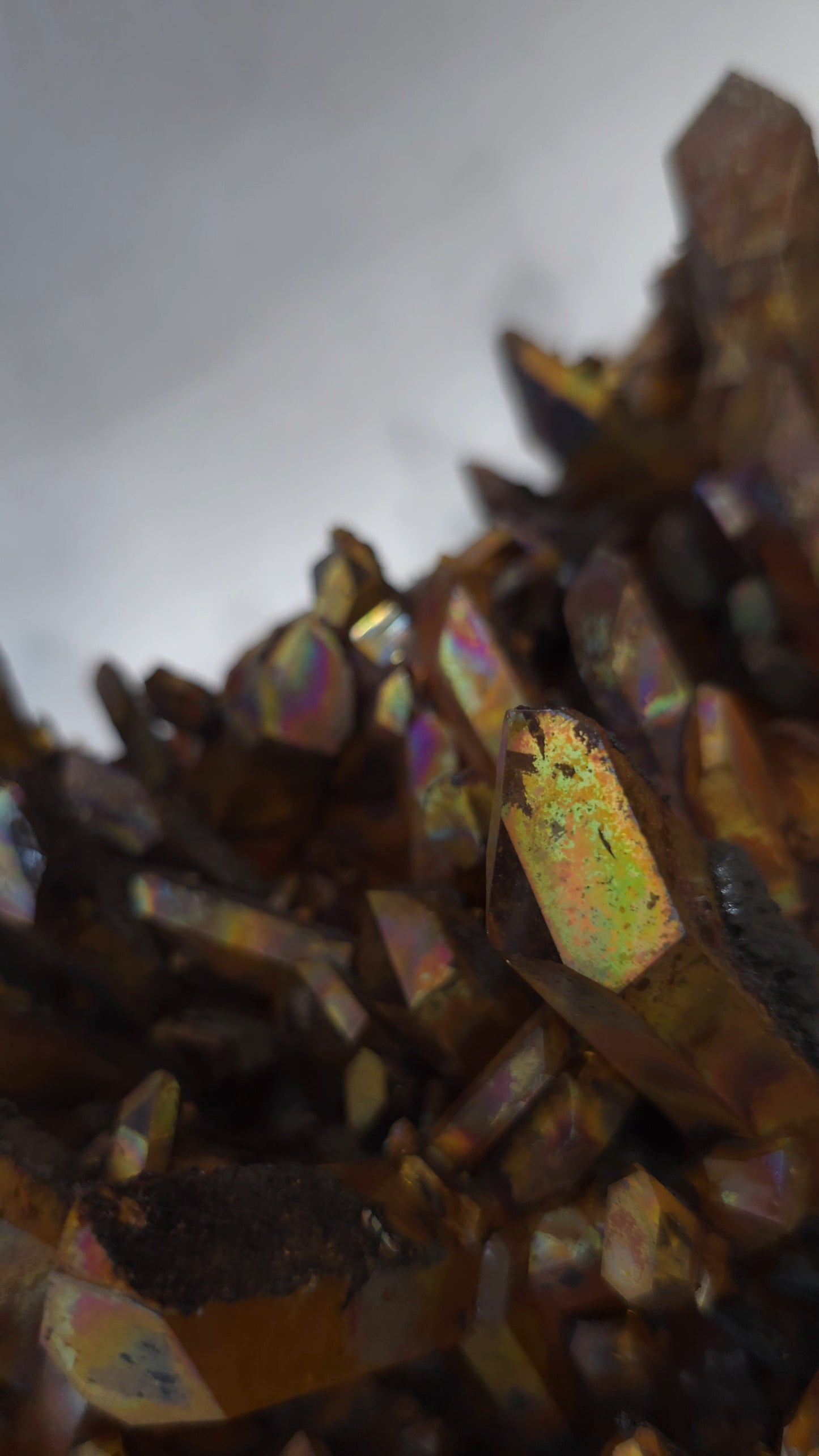 Colored Quartz Cluster CL170