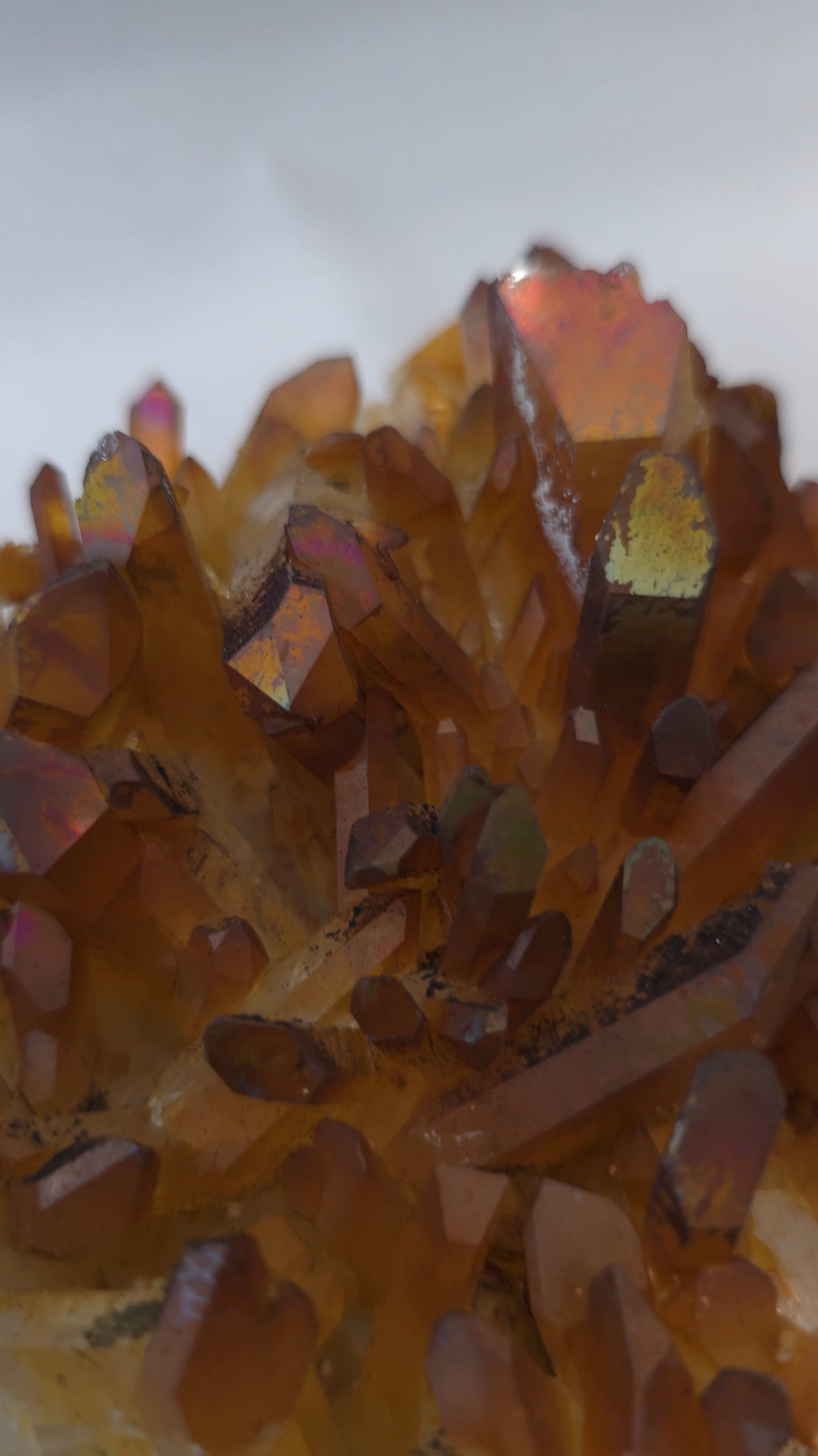 Colored Quartz Cluster CL145